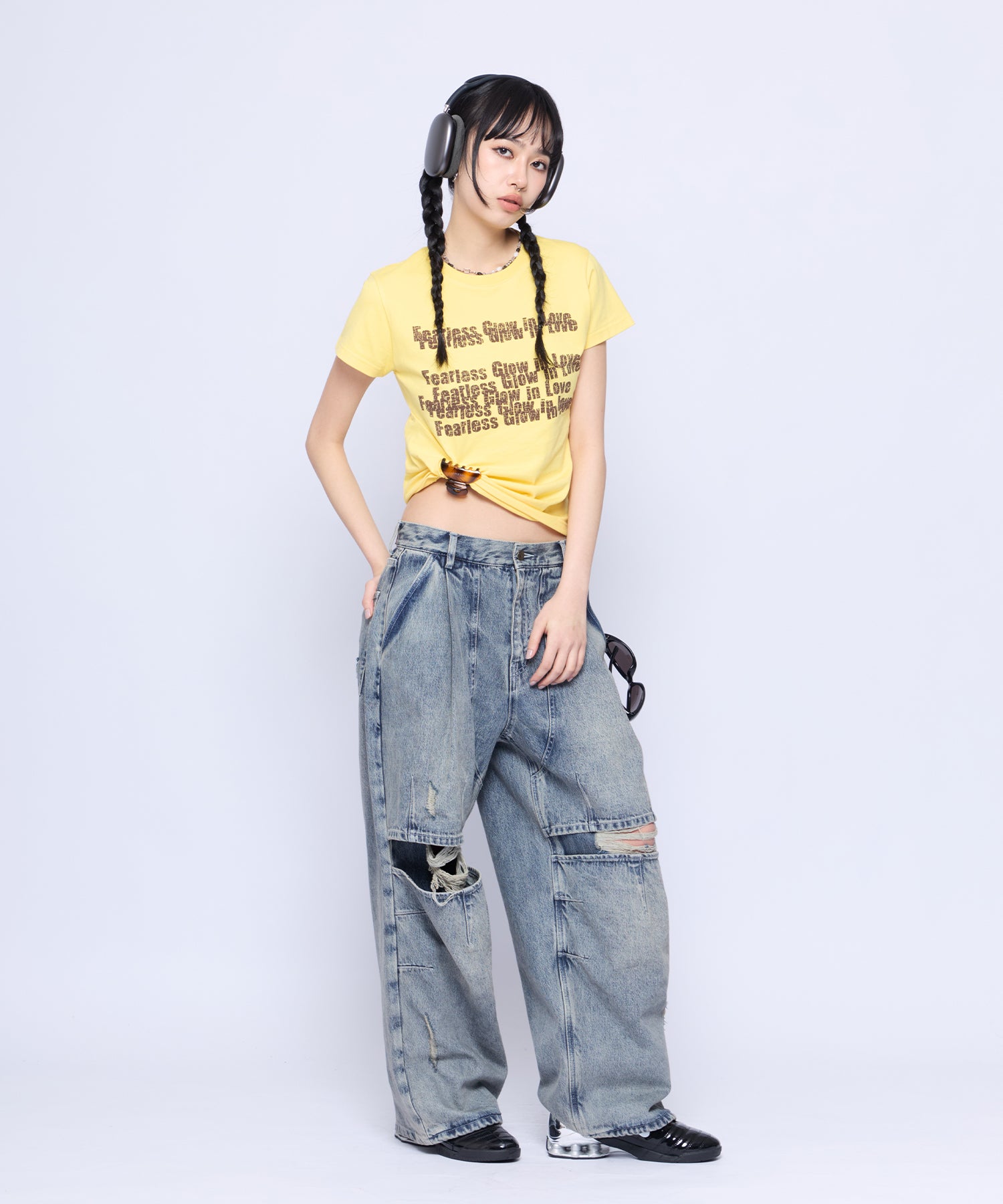 Layered Side-Slit Denim｜ACLENT（アクレント）