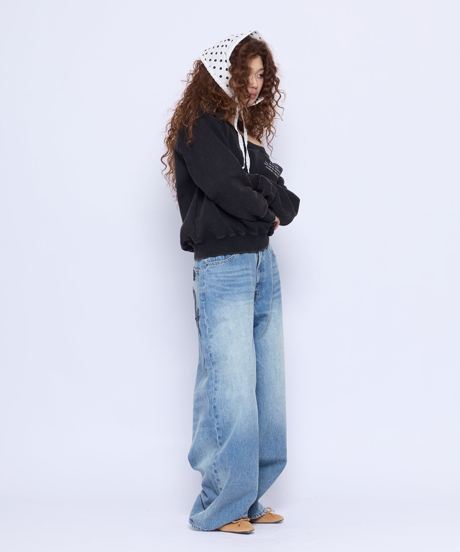 Back Logo Icon Denim｜ACLENT（アクレント）