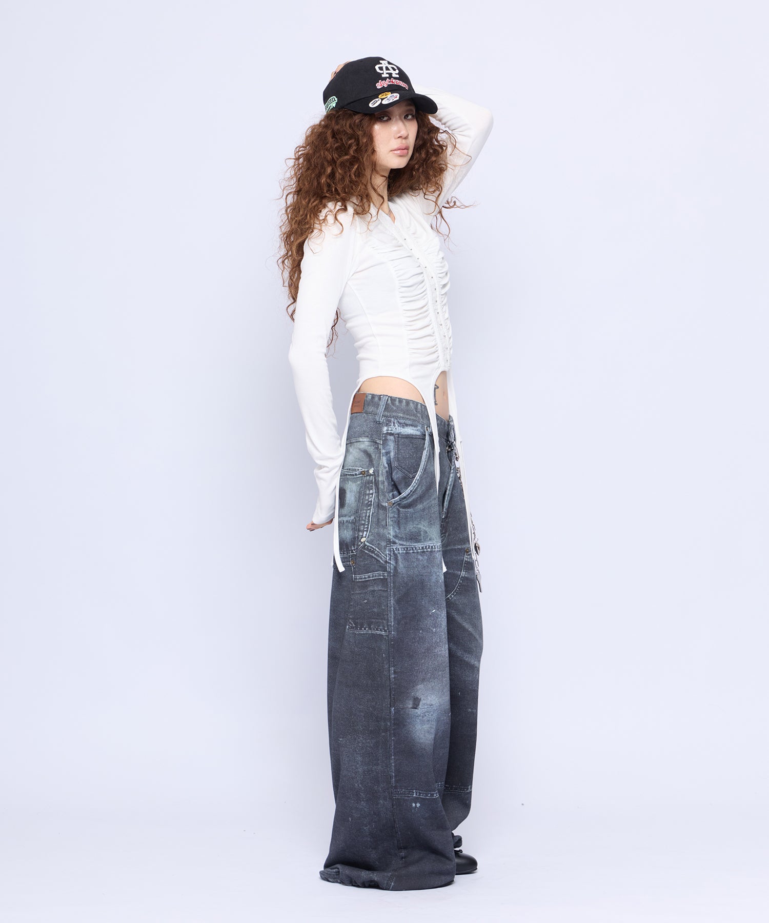 MODEL:168cm/COLOR:BLK/SIZE:F