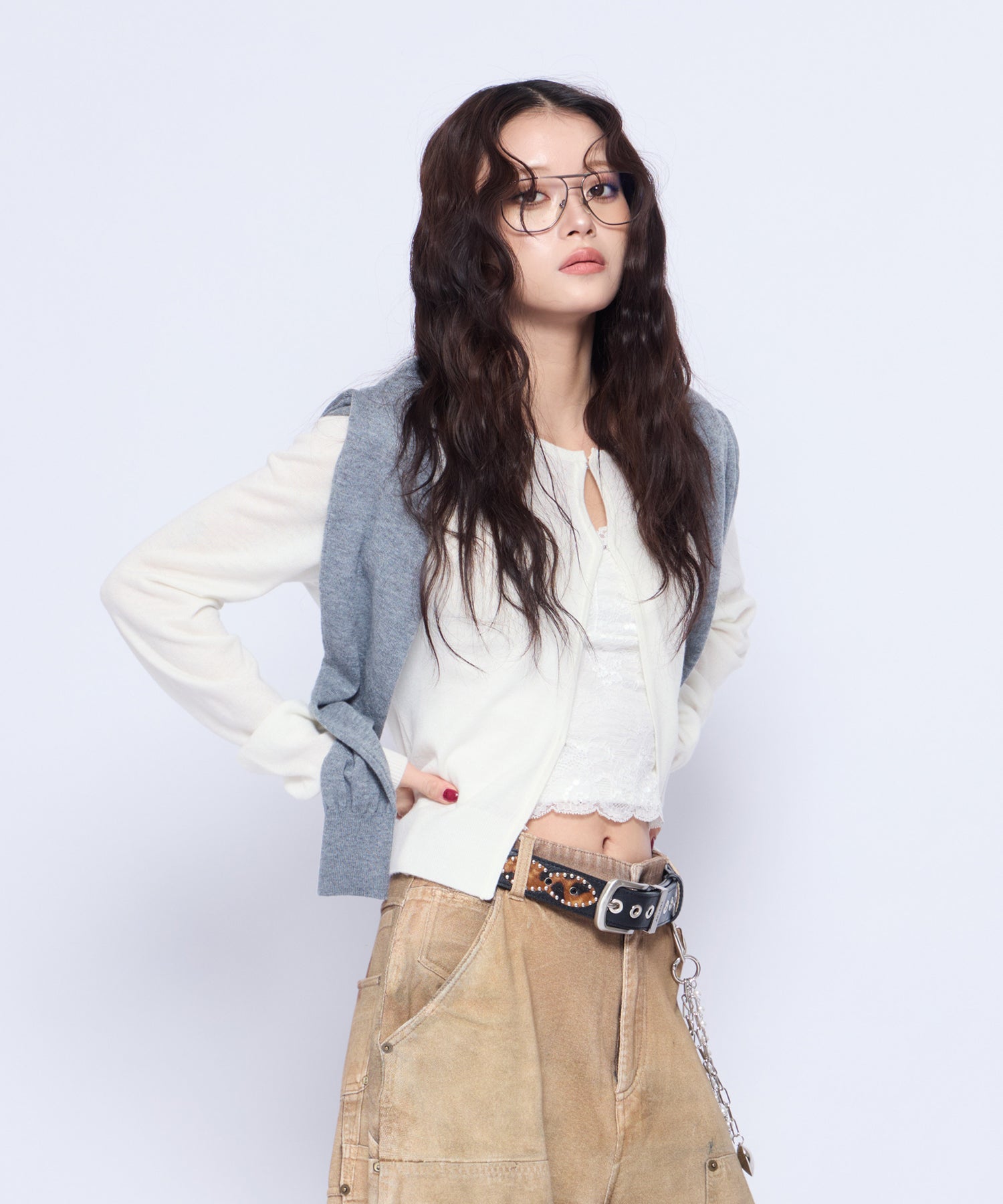 MODEL:160cm/COLOR:WHT/SIZE:F