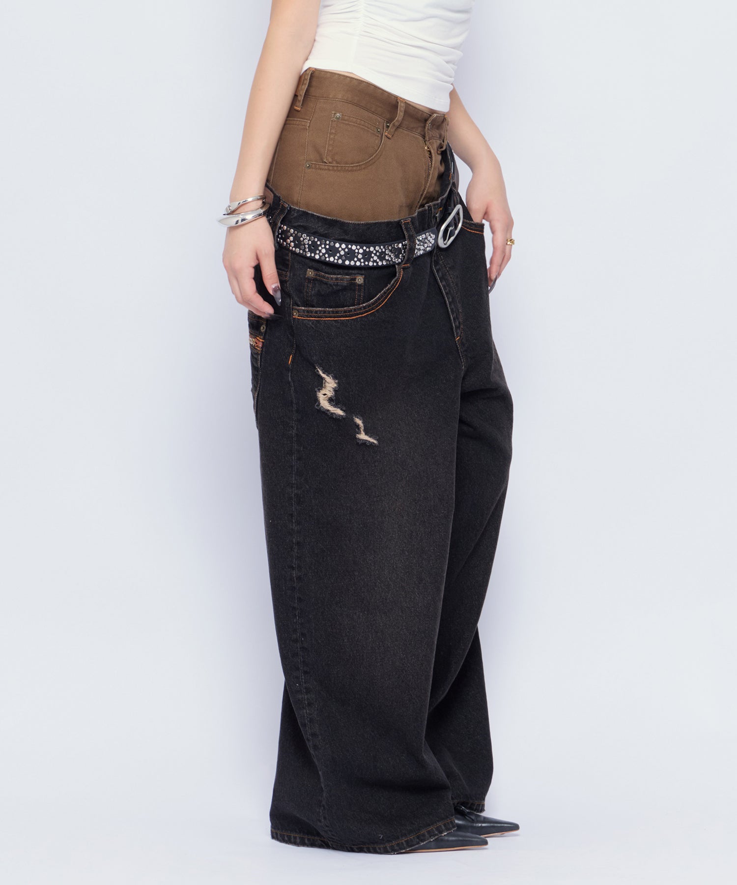 MODEL:170cm/COLOR:BLK/SIZE:M