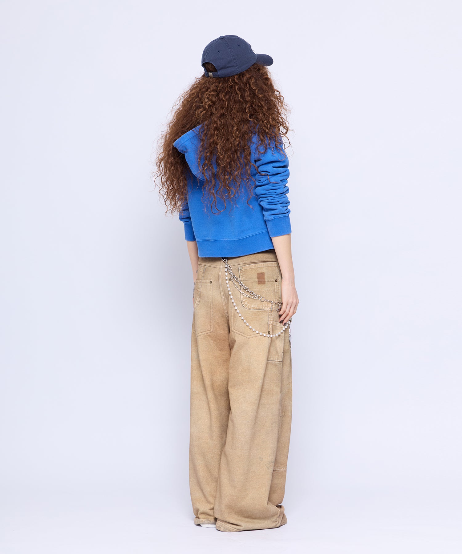 MODEL:168cm/COLOR:BEG/SIZE:F