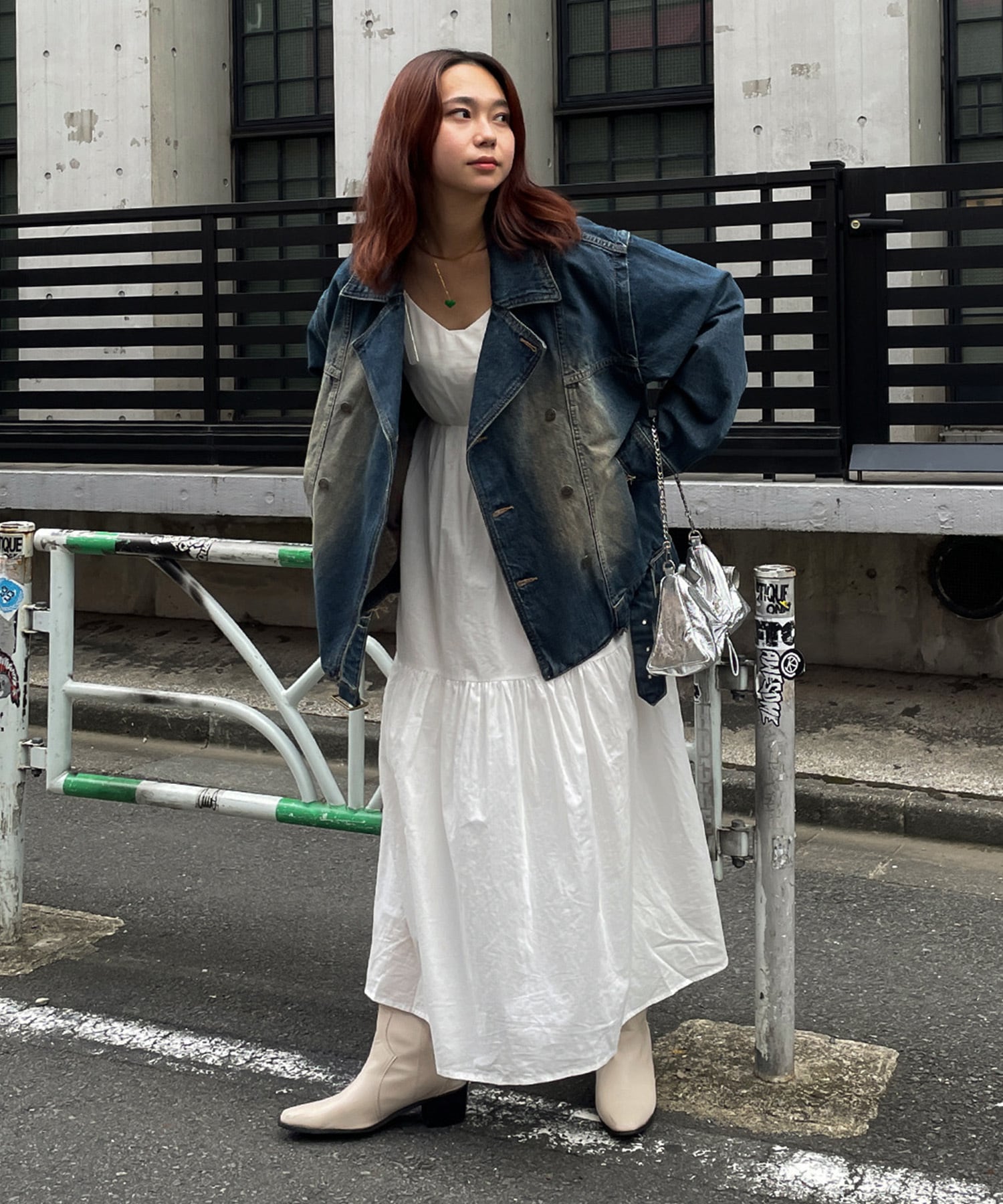 Vintage denim detach double jacket｜ACLENT（アクレント）