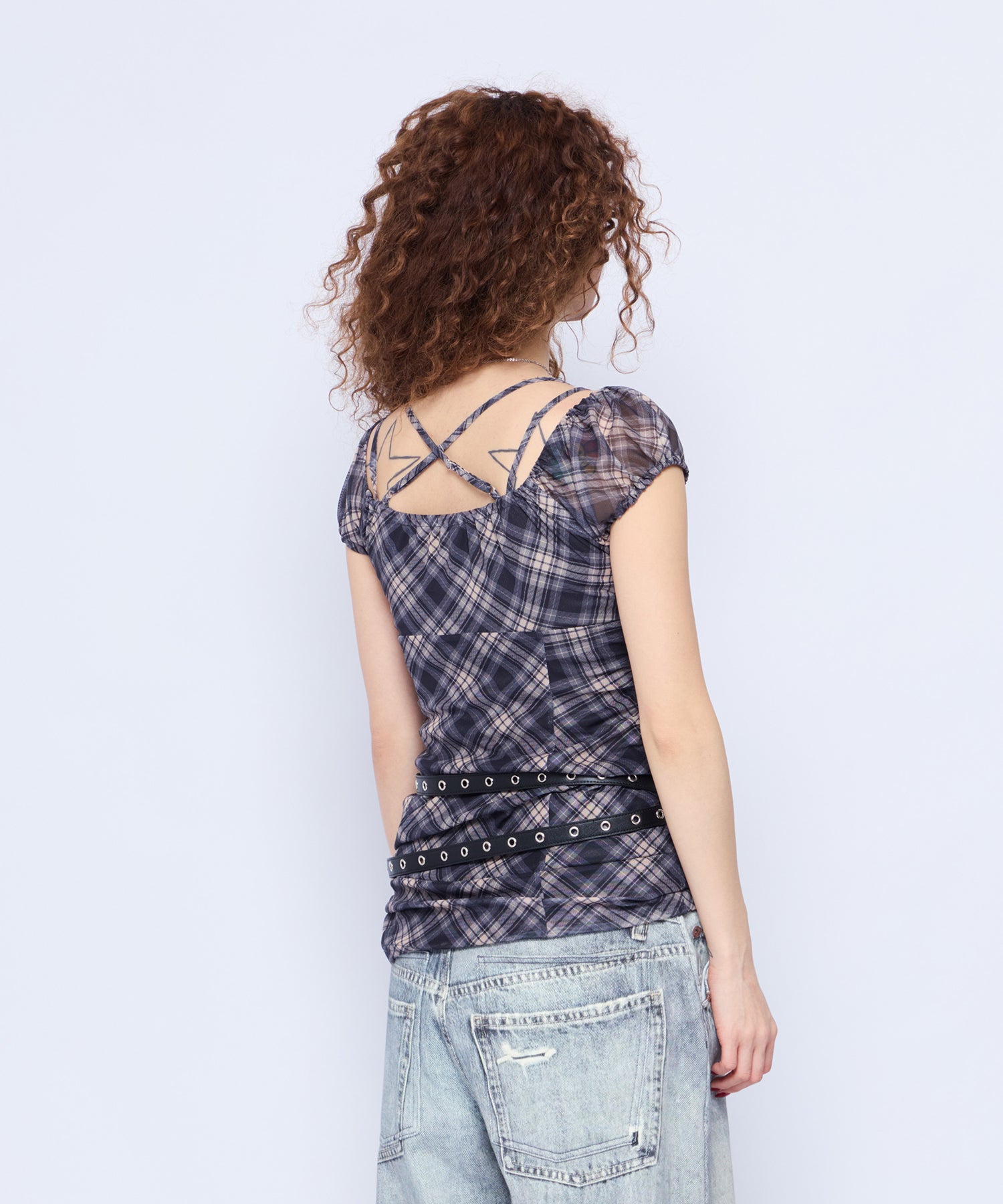 MODEL:168cm/COLOR:NVY/SIZE:F