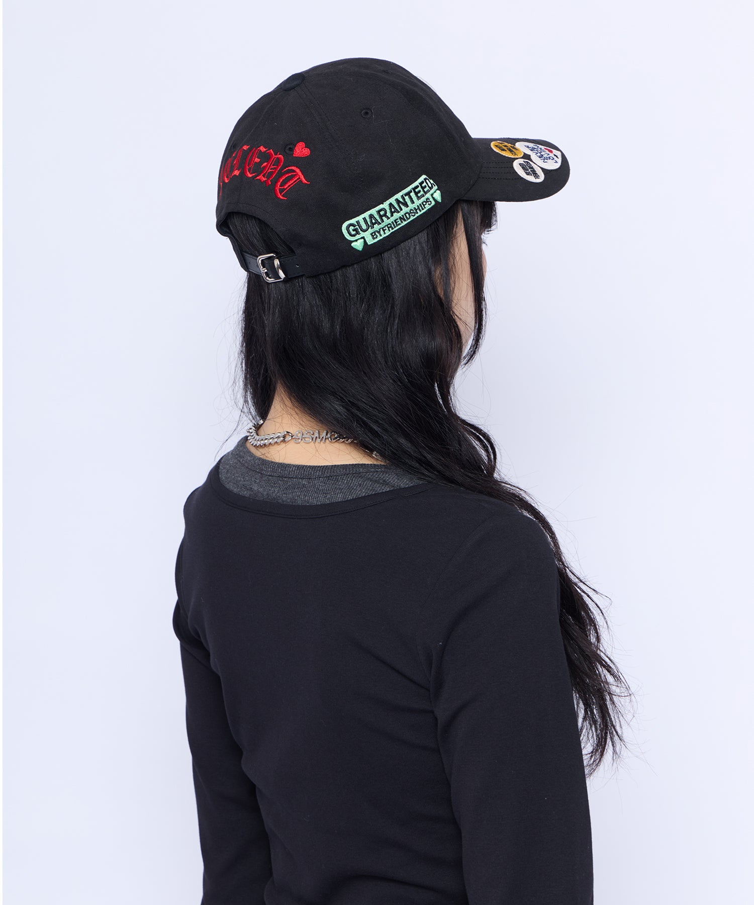 Multi Patch Logo Cap