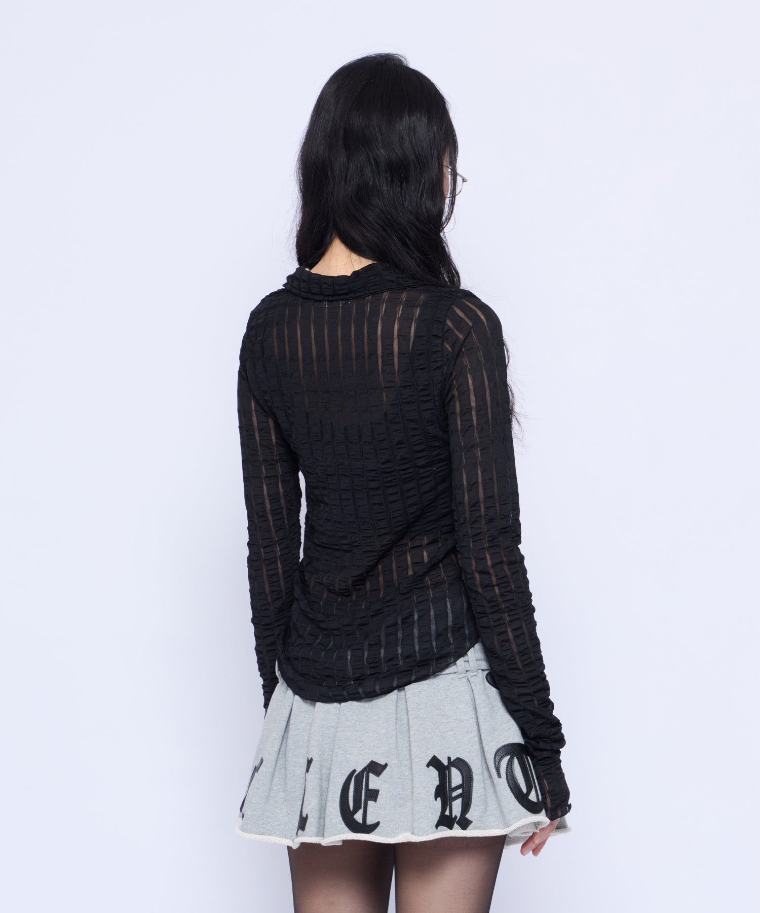 MODEL:172cm/COLOR:BLK/SIZE:F