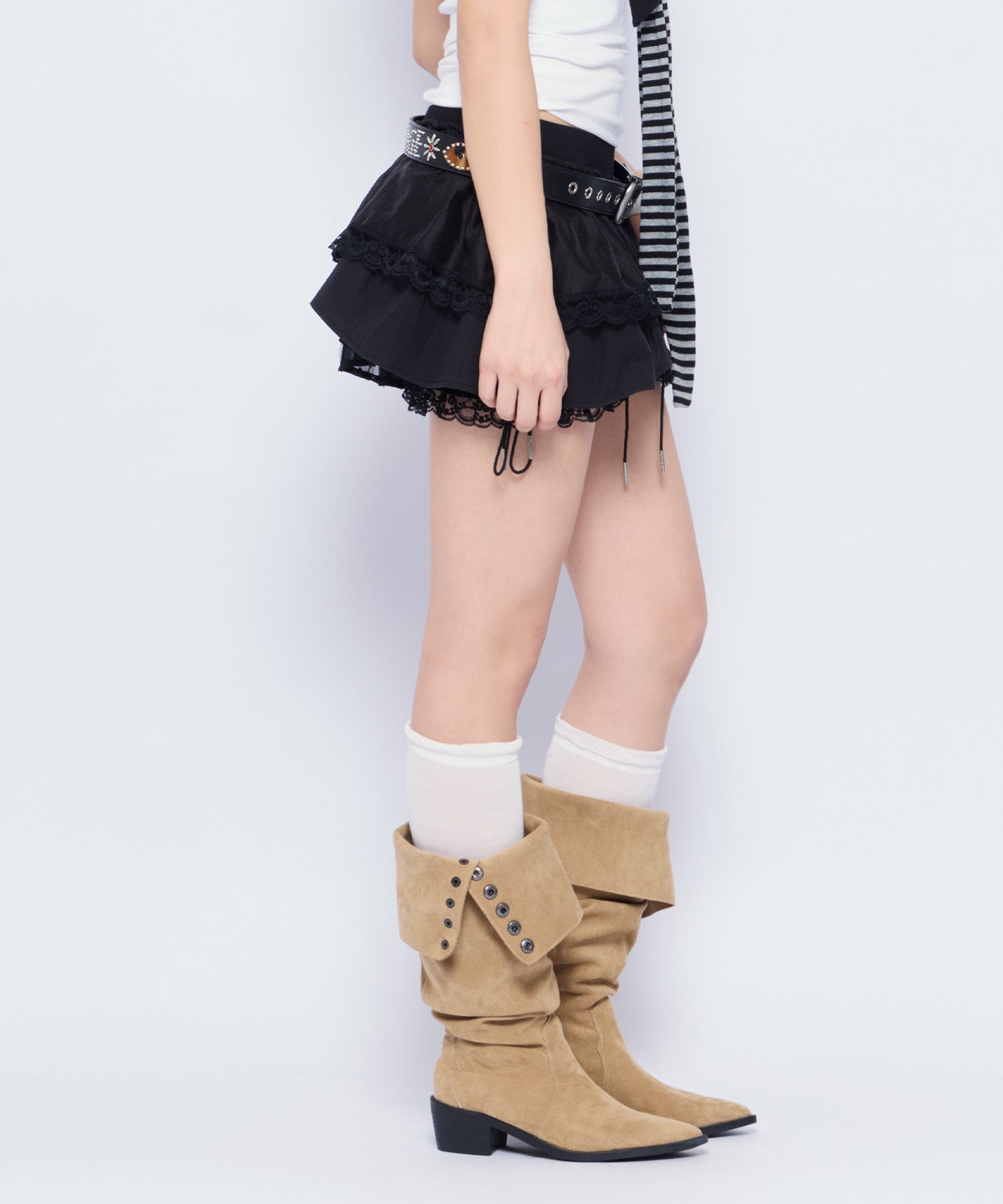 MODEL:170cm/COLOR:BLK/SIZE:F