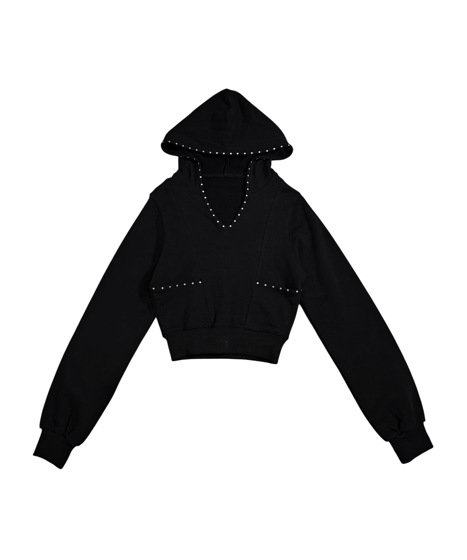 スタッズディティールコンパクトフーディー｜ACLENT（アクレント）