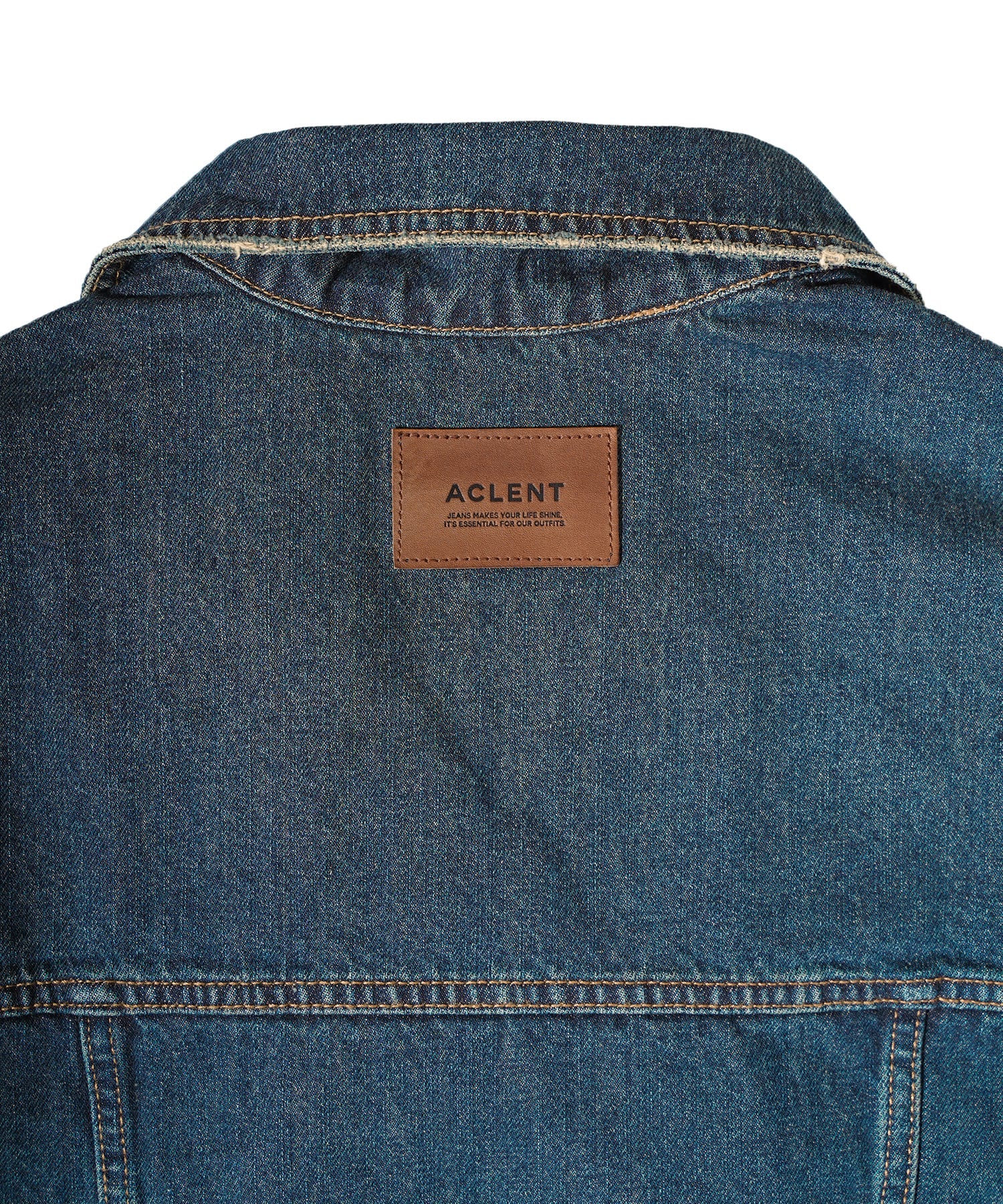 Vintage denim detach double jacket｜ACLENT（アクレント）