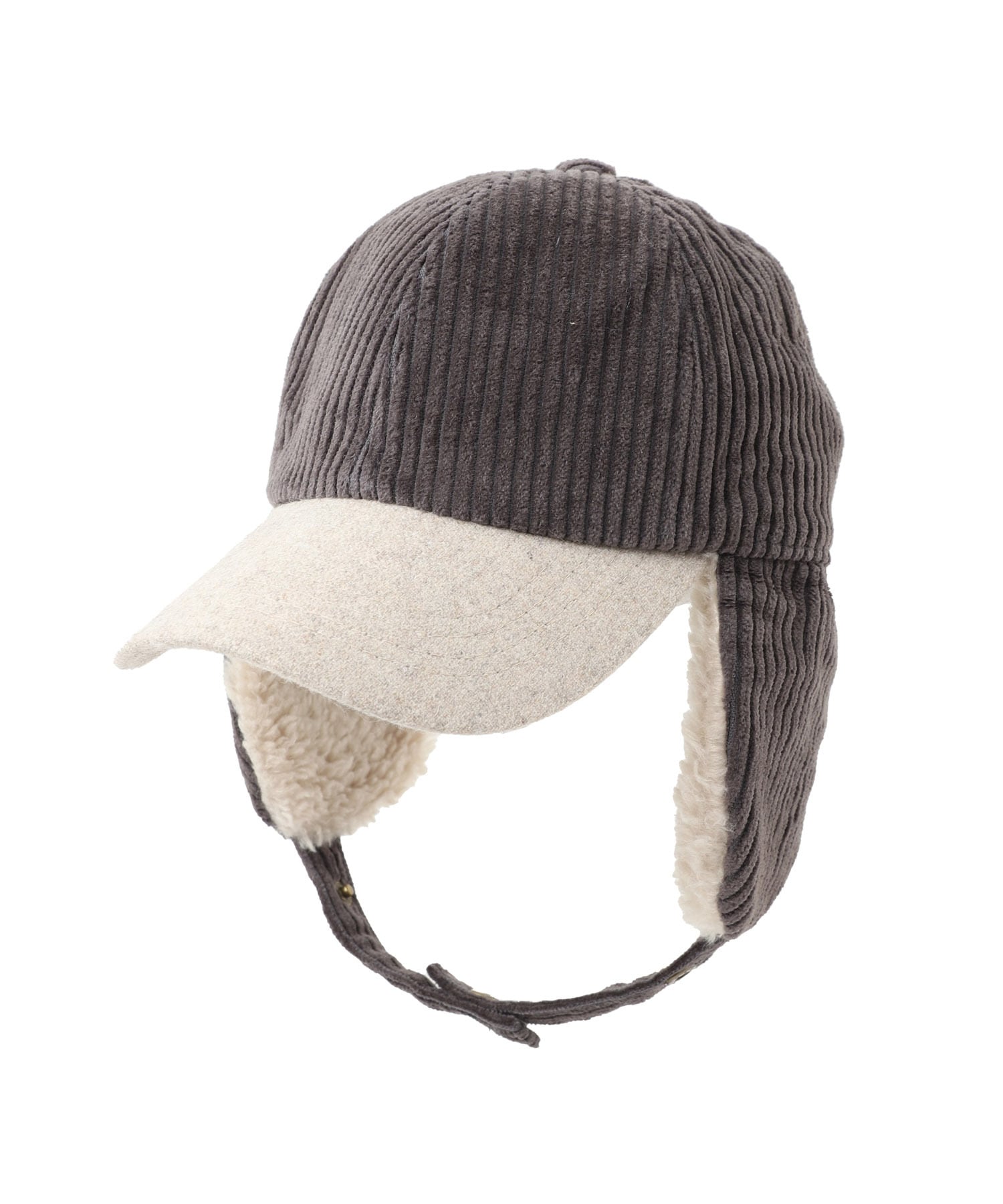 Corduroy bicolor flight cap