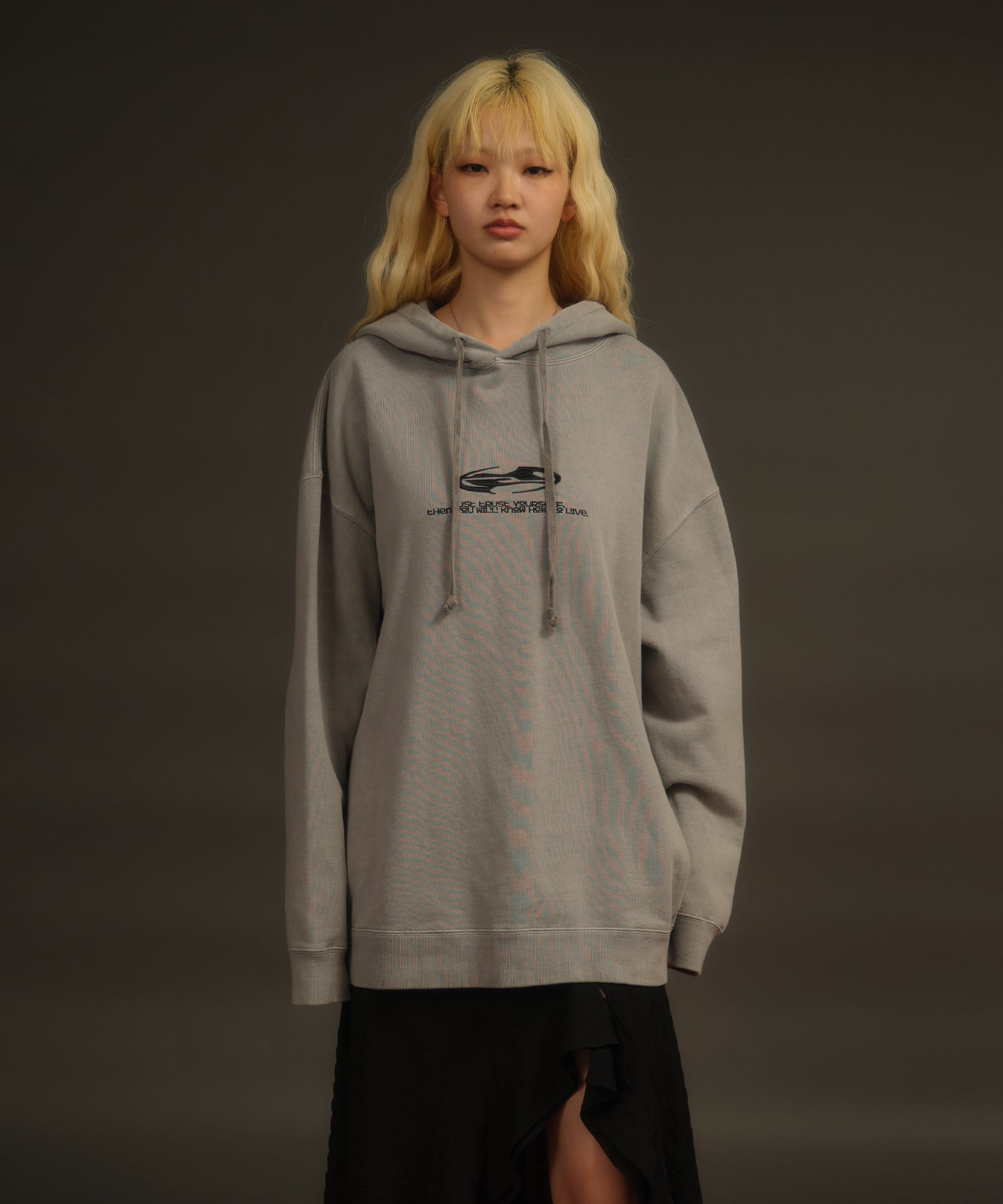 Graphic pigment hoodie Ⅱ