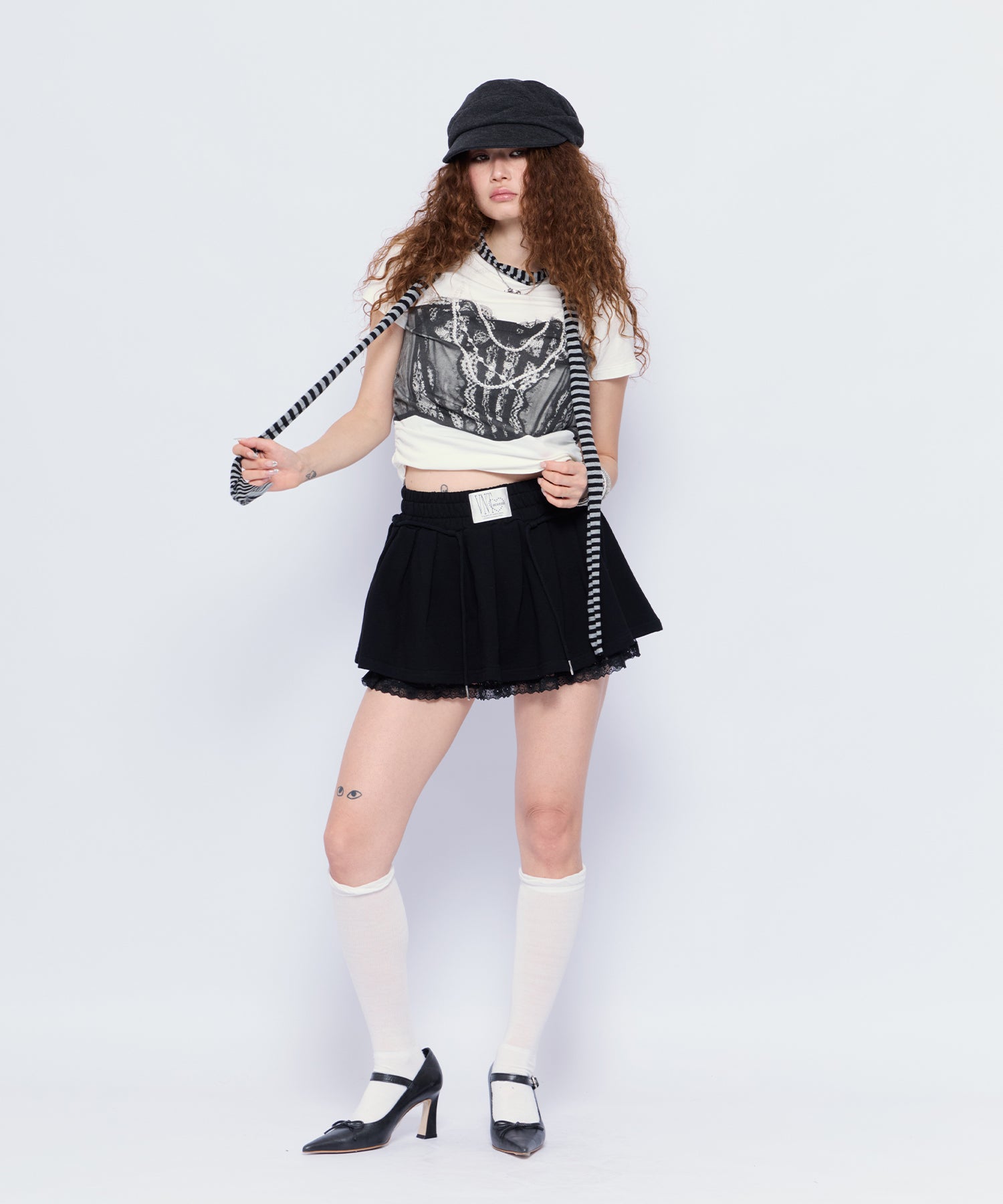 Lingerie Trompe l'œil Tee｜ACLENT（アクレント）