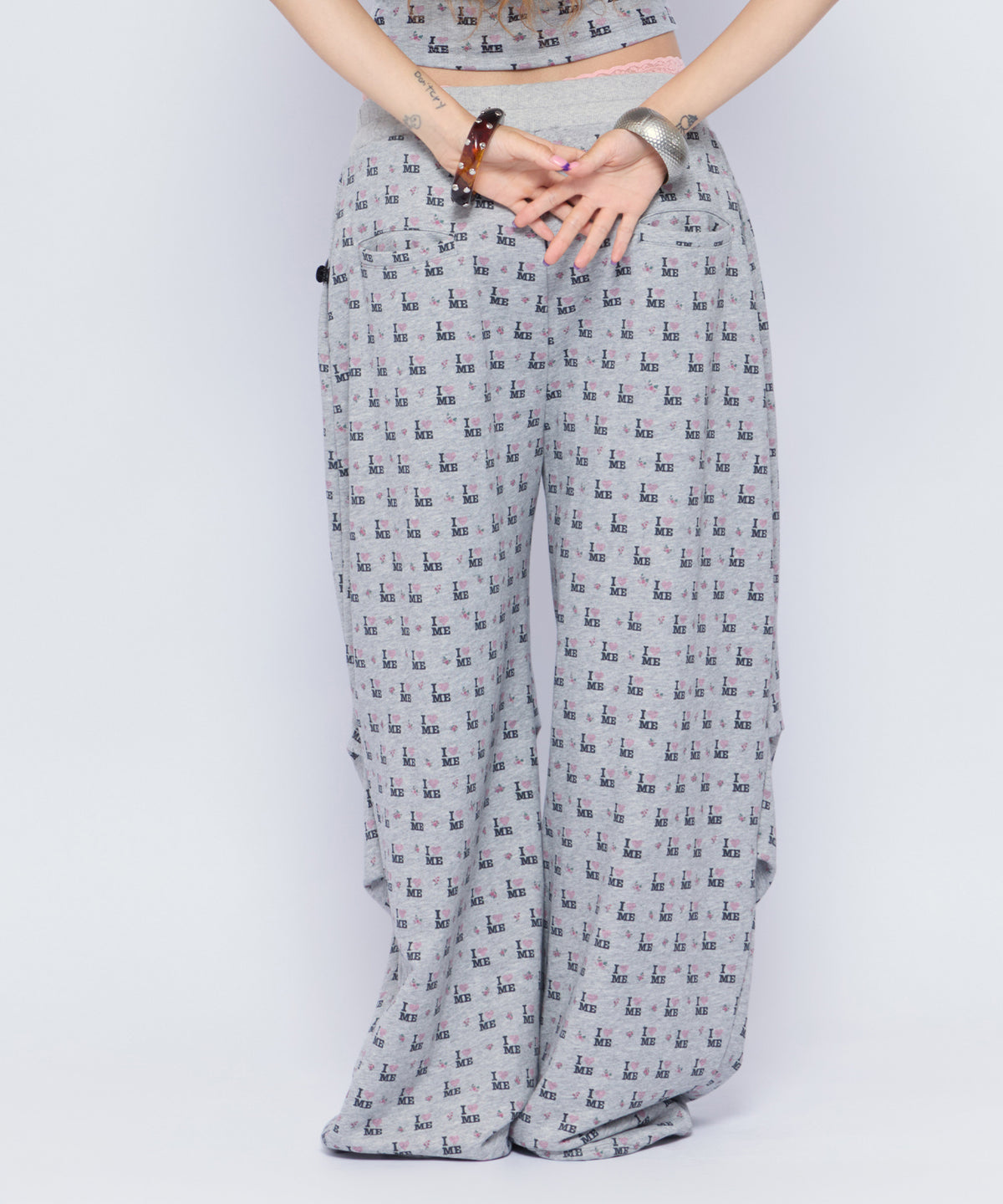 MODEL:168cm/COLOR:GRY/SIZE:F