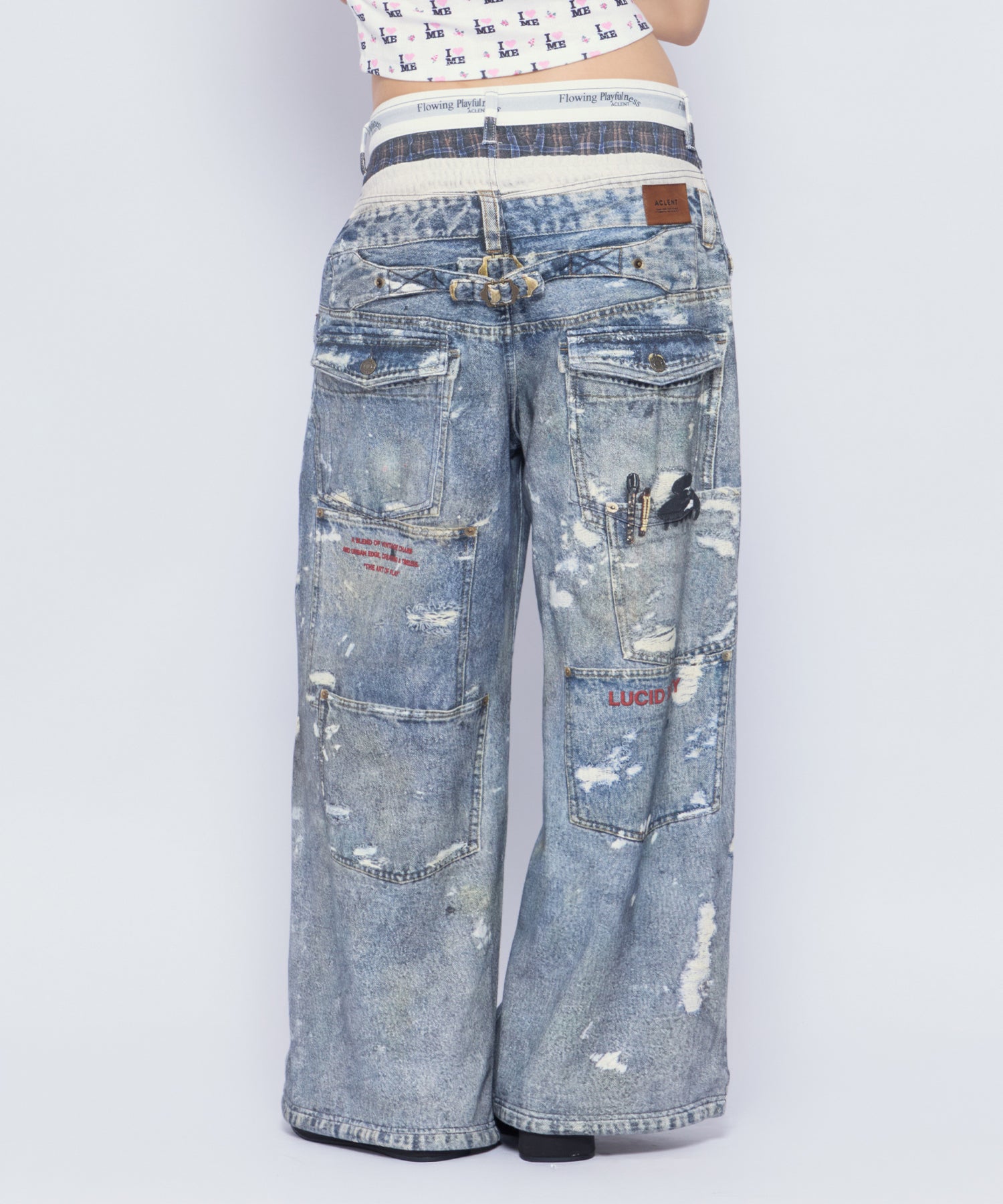 Printed Sweatpants｜ACLENT（アクレント）