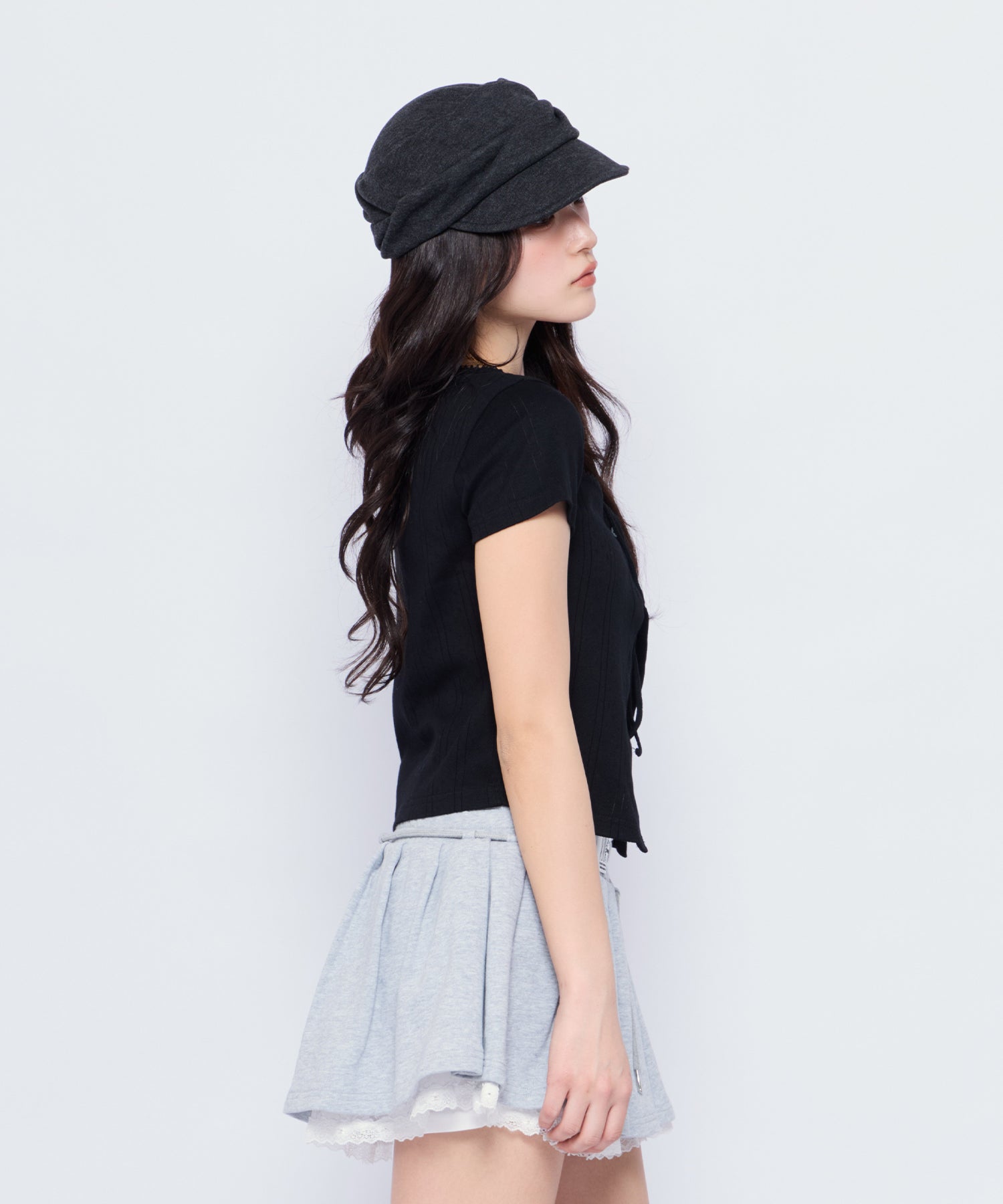 MODEL:170cm/COLOR:BLK/SIZE:F