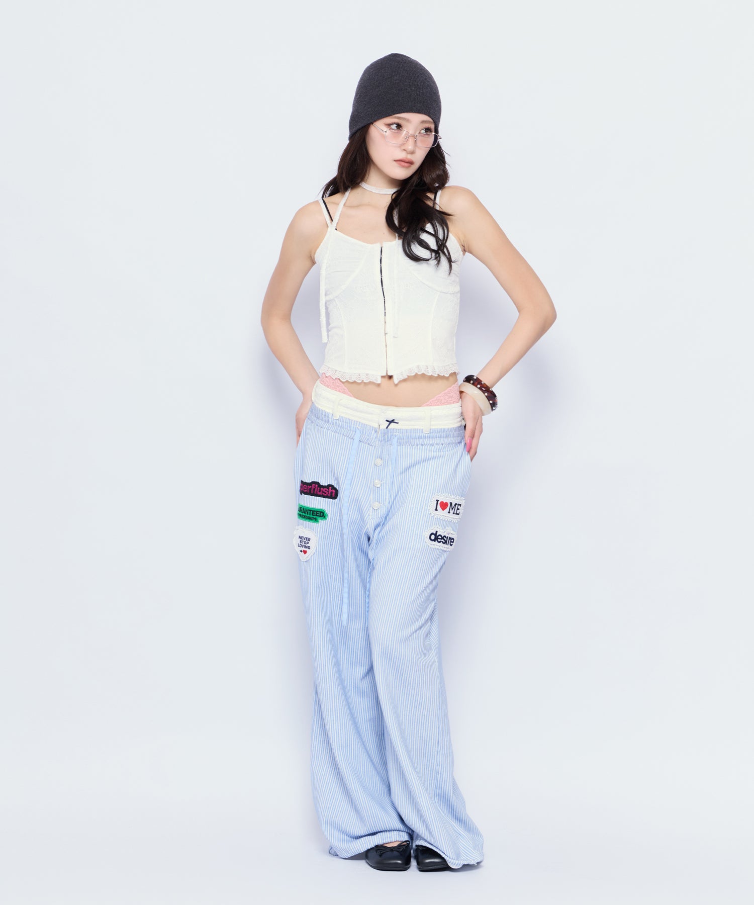 Logo Corset Camisole｜ACLENT（アクレント）
