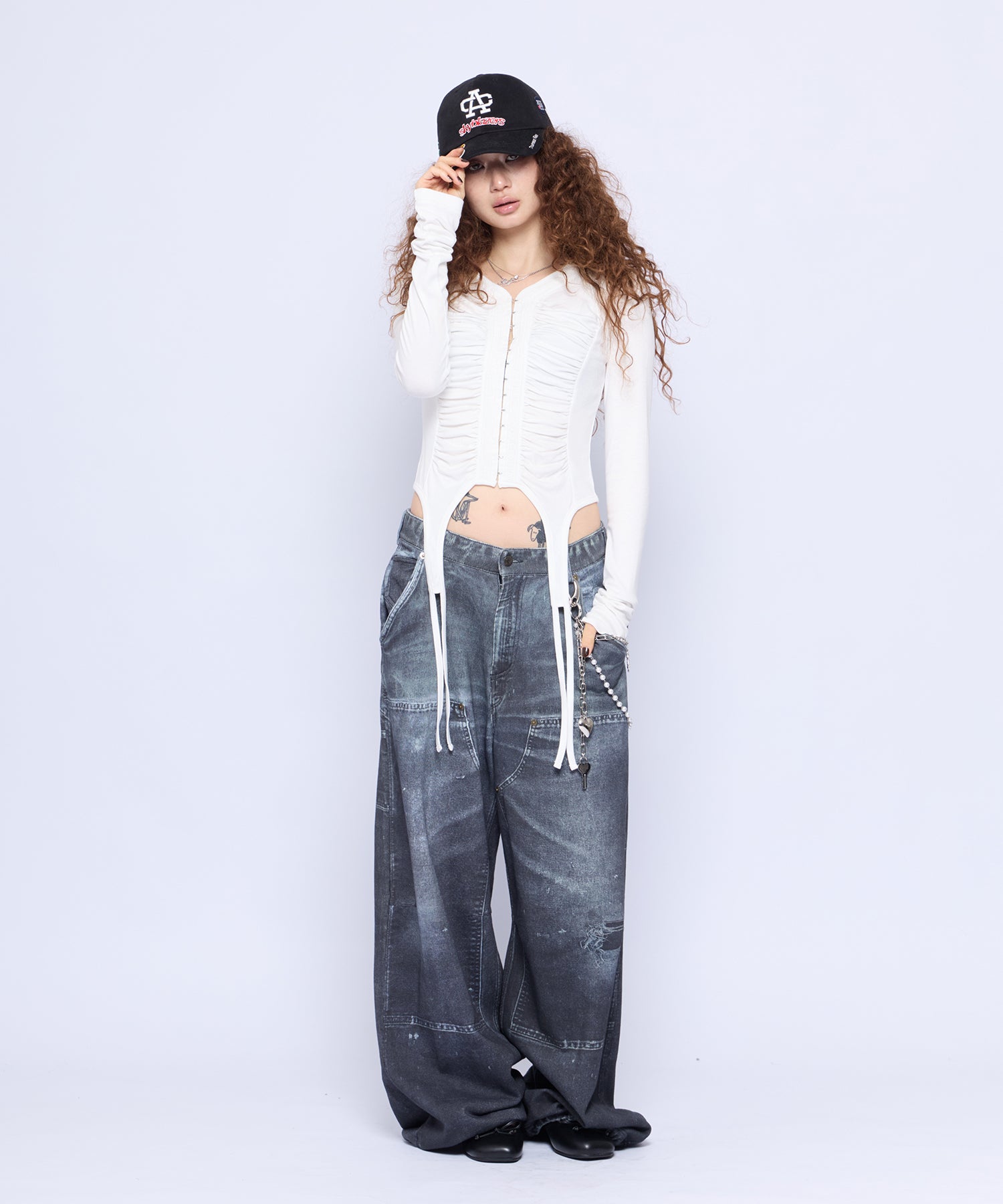 MODEL:168cm/COLOR:BLK/SIZE:F