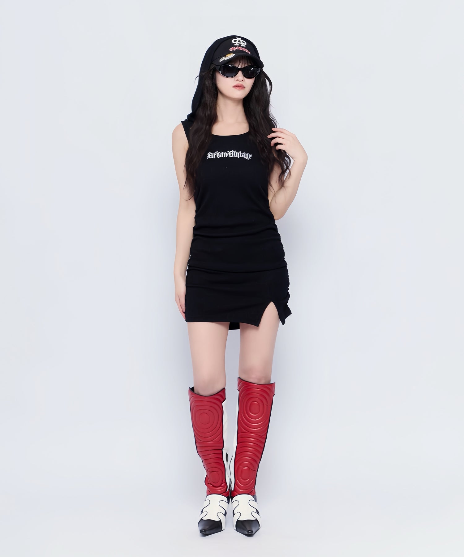 MODEL:155cm/COLOR:BLK/SIZE:F