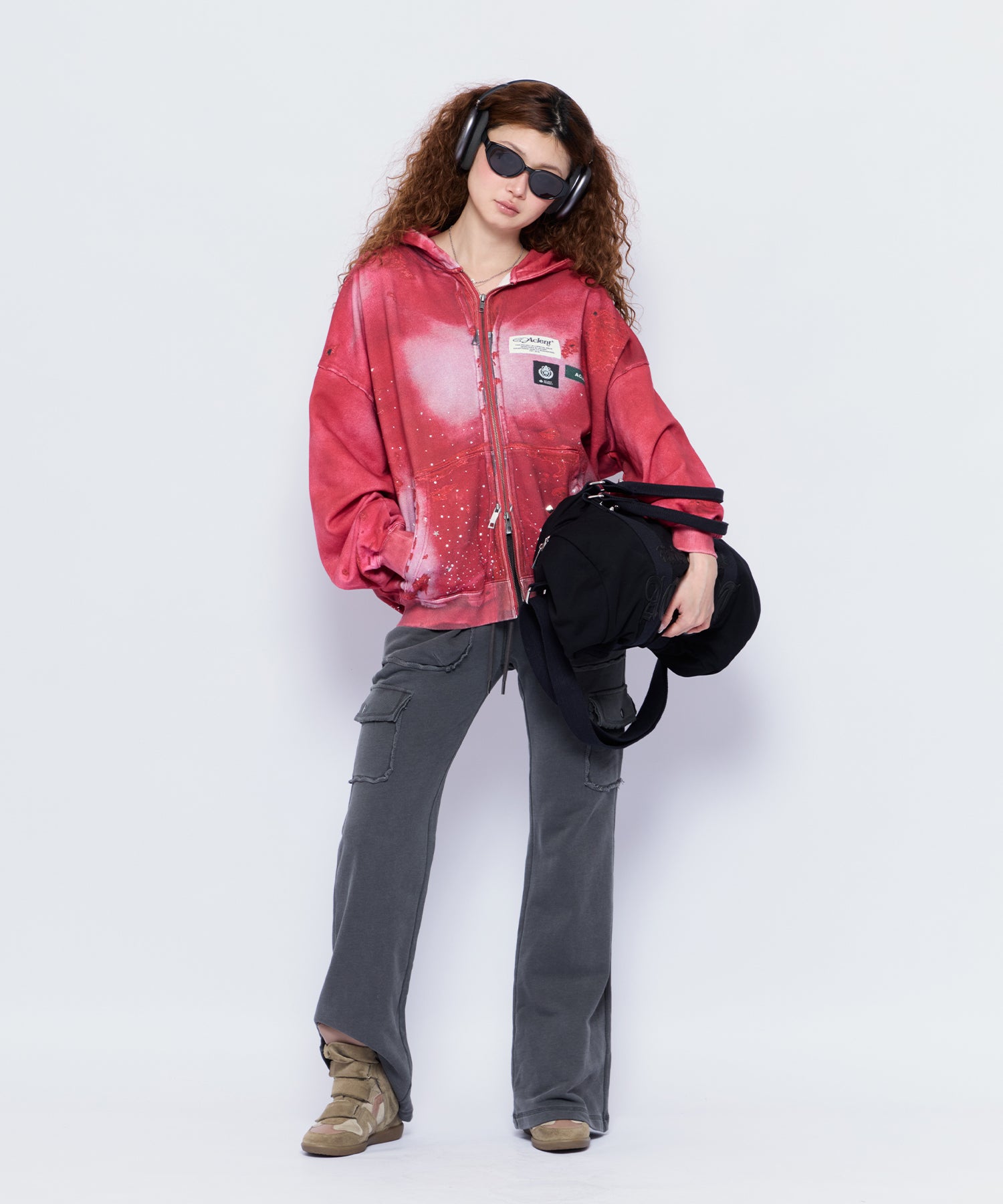 MODEL:168cm/COLOR:RED/SIZE:F