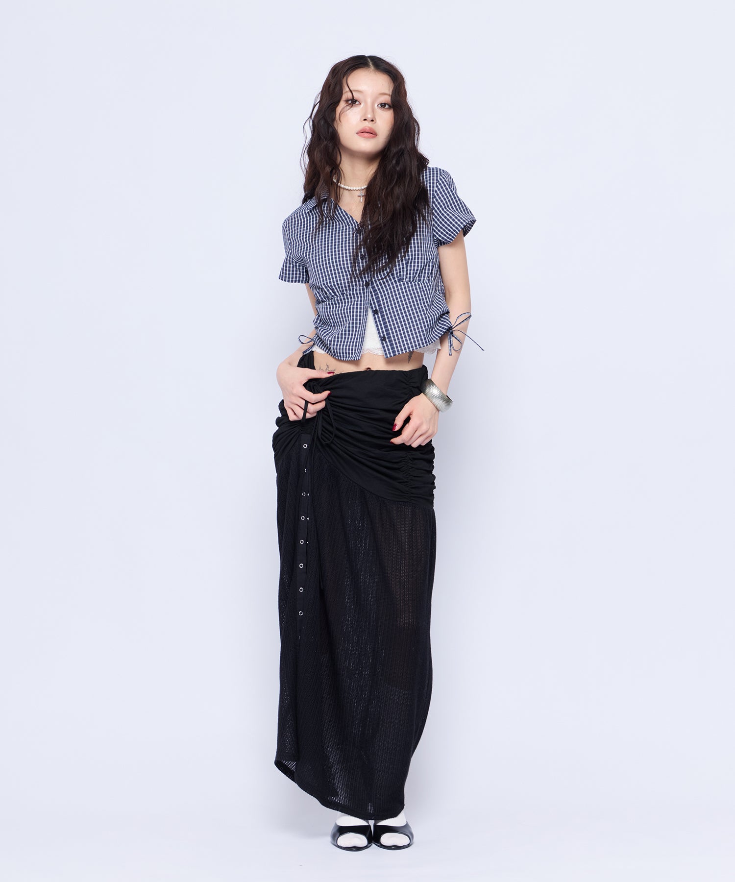 MODEL:160cm/COLOR:BLK/SIZE:F