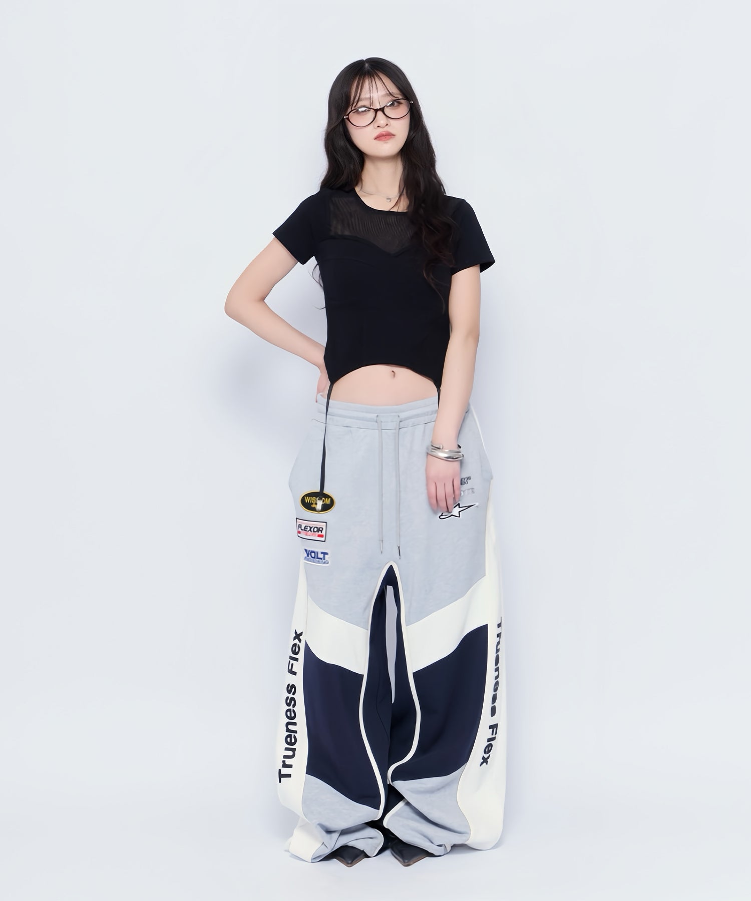MODEL:155cm/COLOR:GRY/SIZE:F
