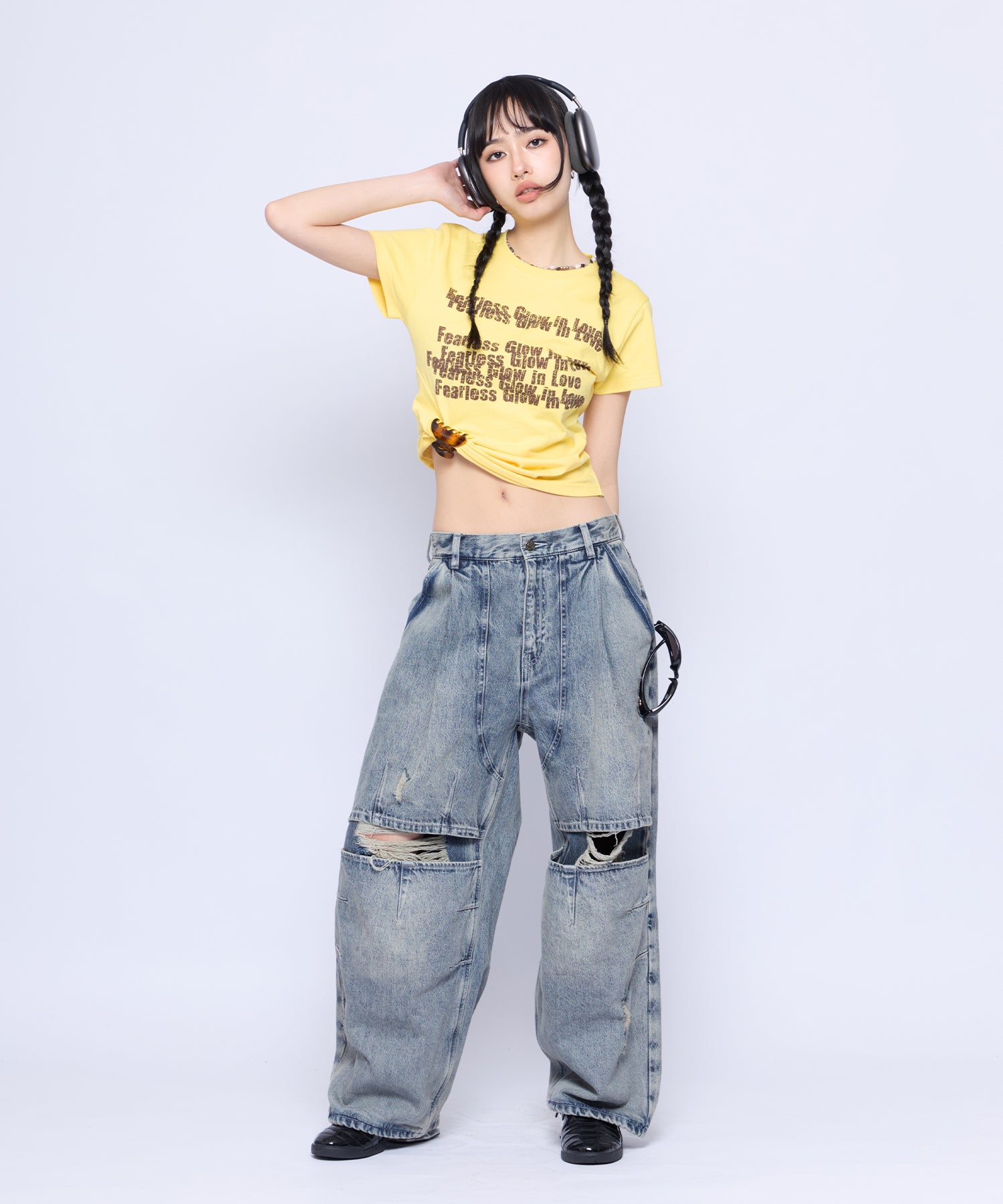 Layered Side-Slit Denim｜ACLENT（アクレント）