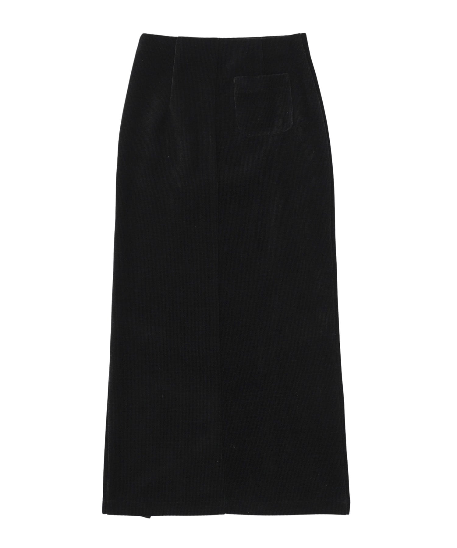 Mole slit long skirt