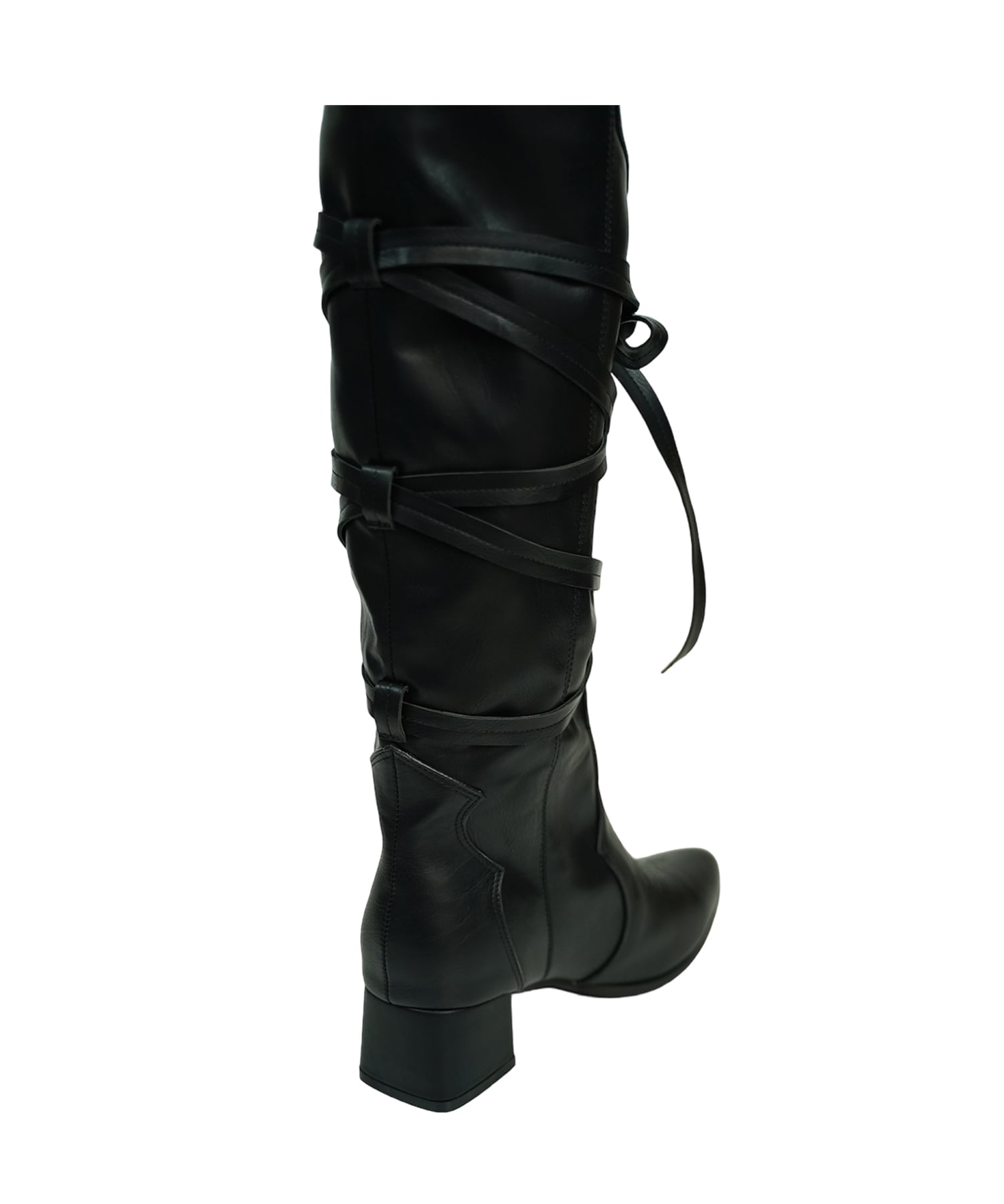 2way strap western boots