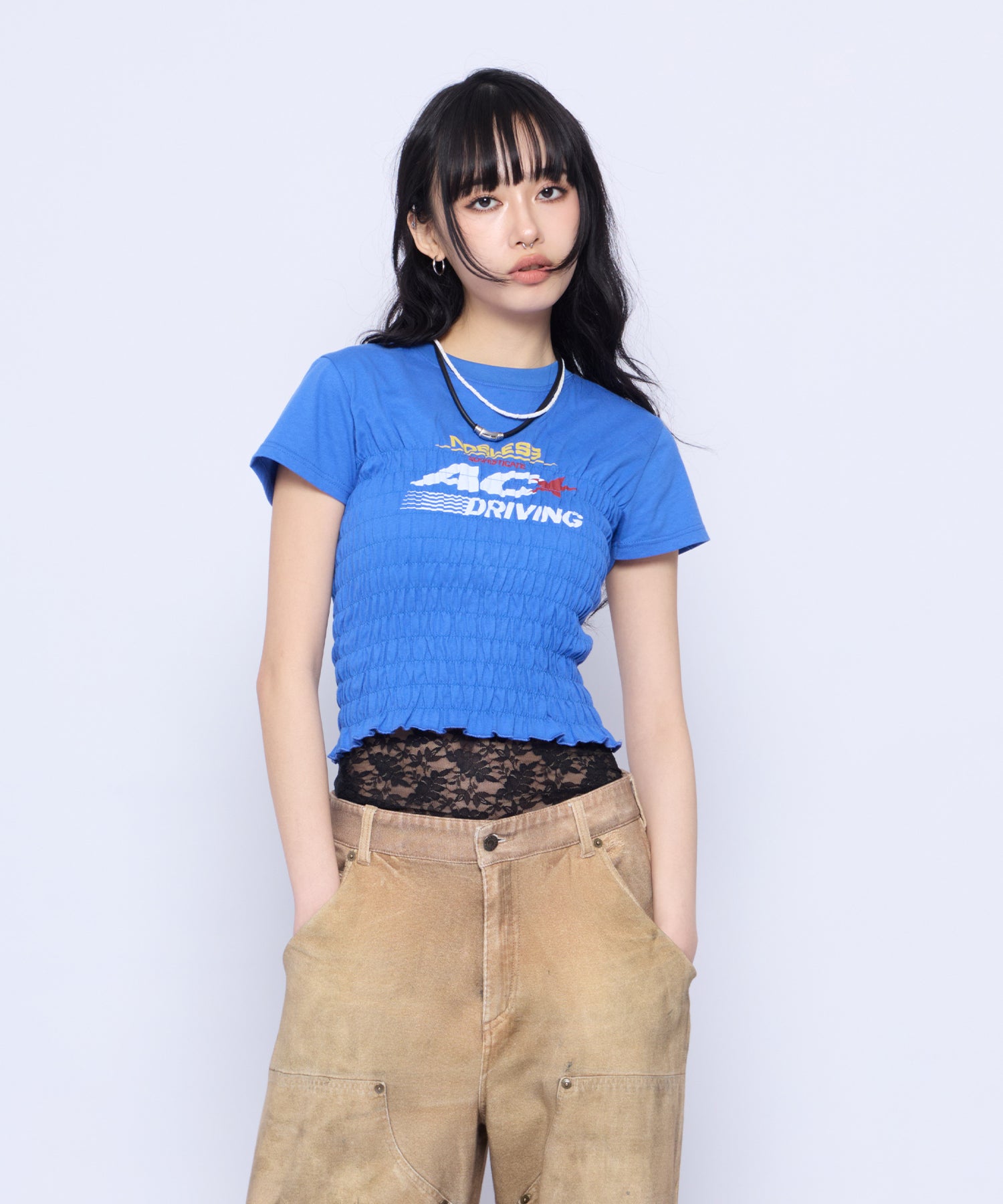 MODEL:172cm/COLOR:BLU/SIZE:F 
