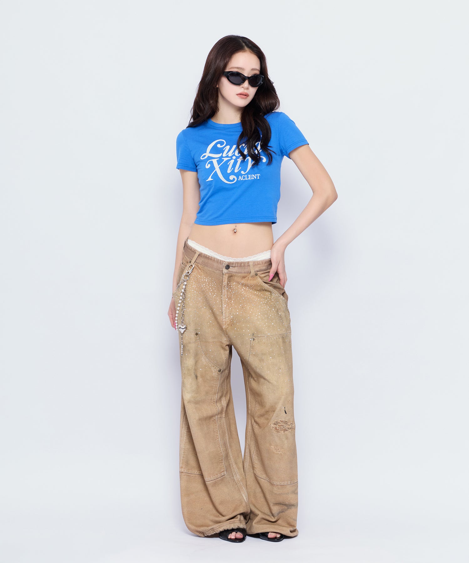 MODEL:170cm/COLOR:BEG/SIZE:F