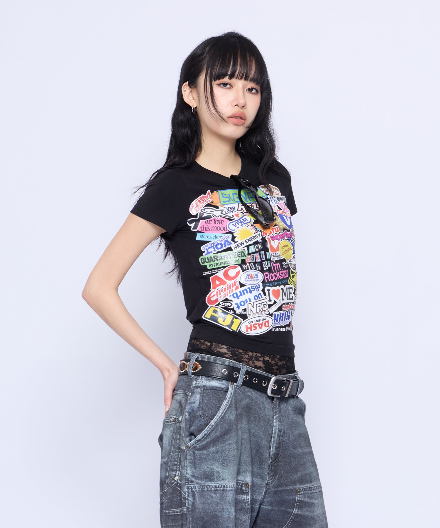 MODEL:172cm/COLOR:BLK/SIZE:F 