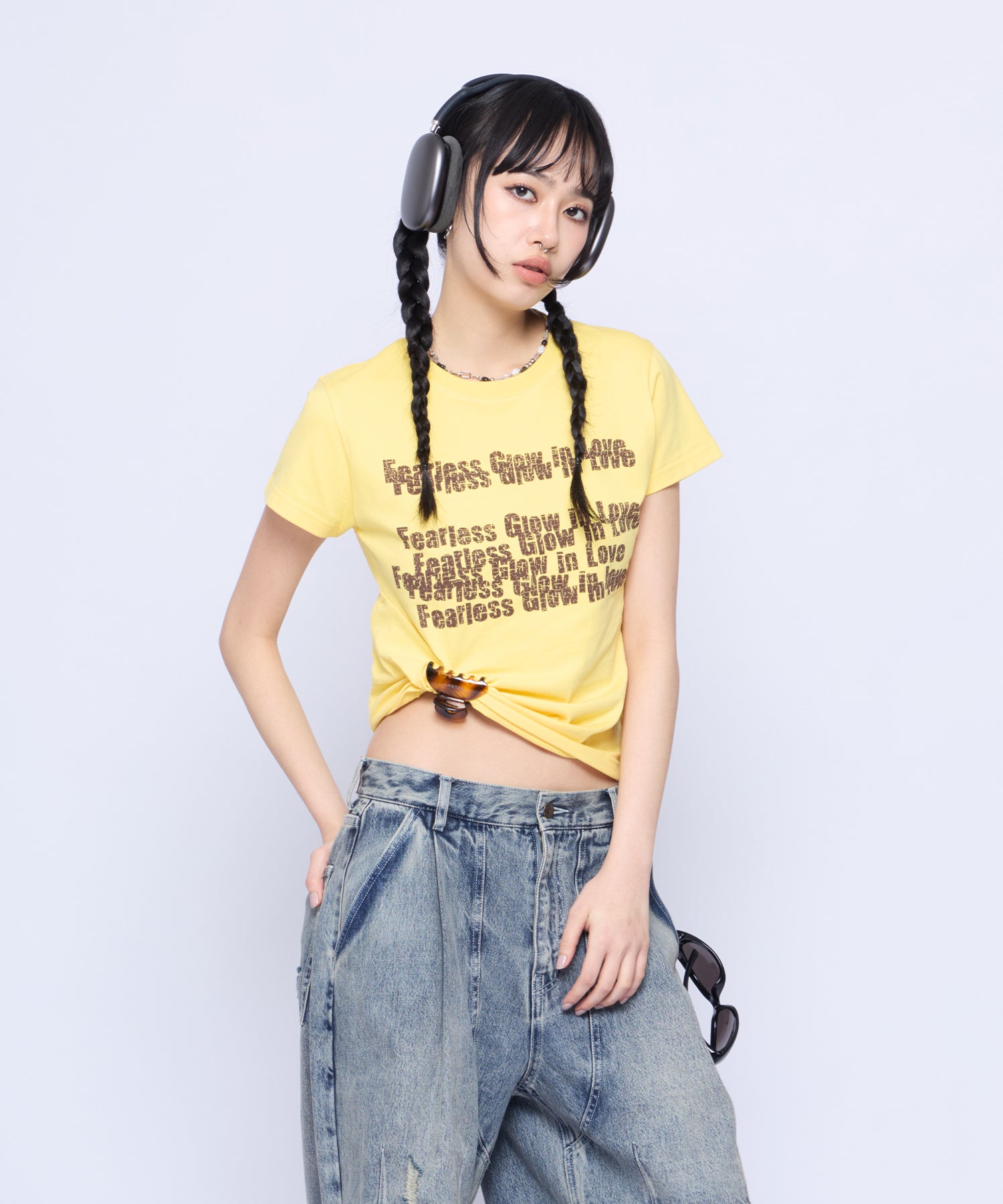 MODEL:172cm/COLOR:YEL/SIZE:F