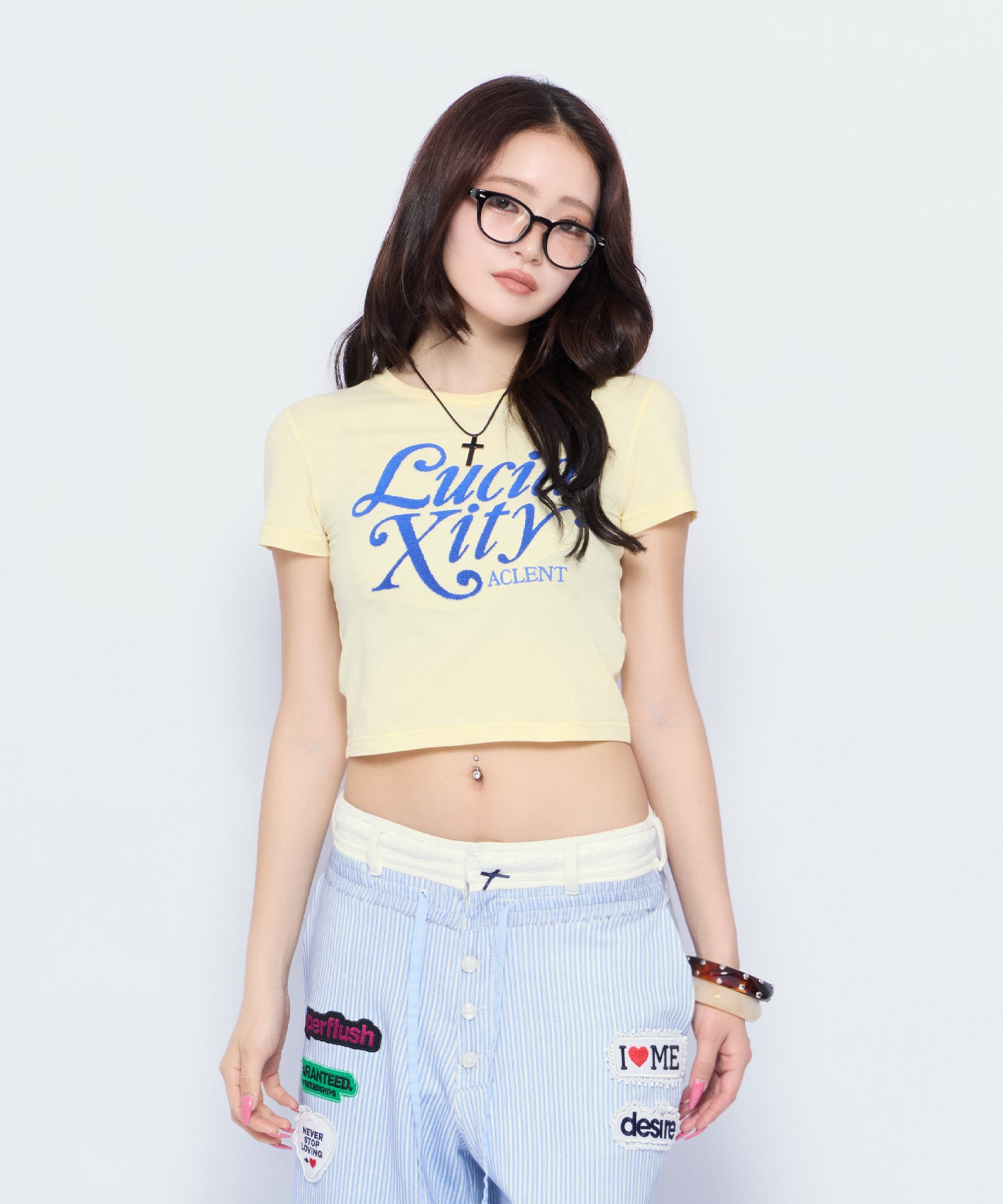MODEL:170cm/COLOR:YEL/SIZE:F