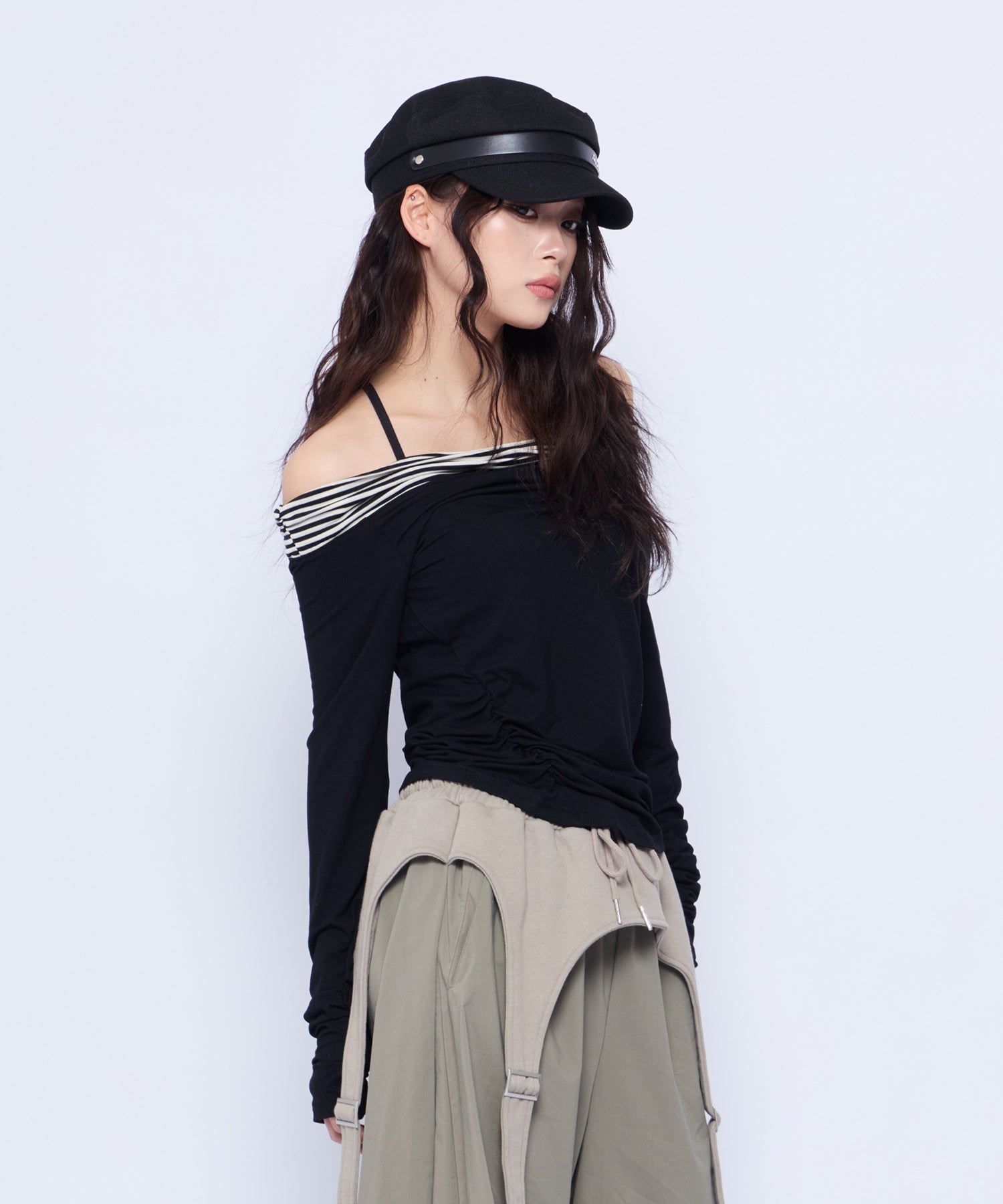 MODEL:160cm/COLOR:BLK/SIZE:F
