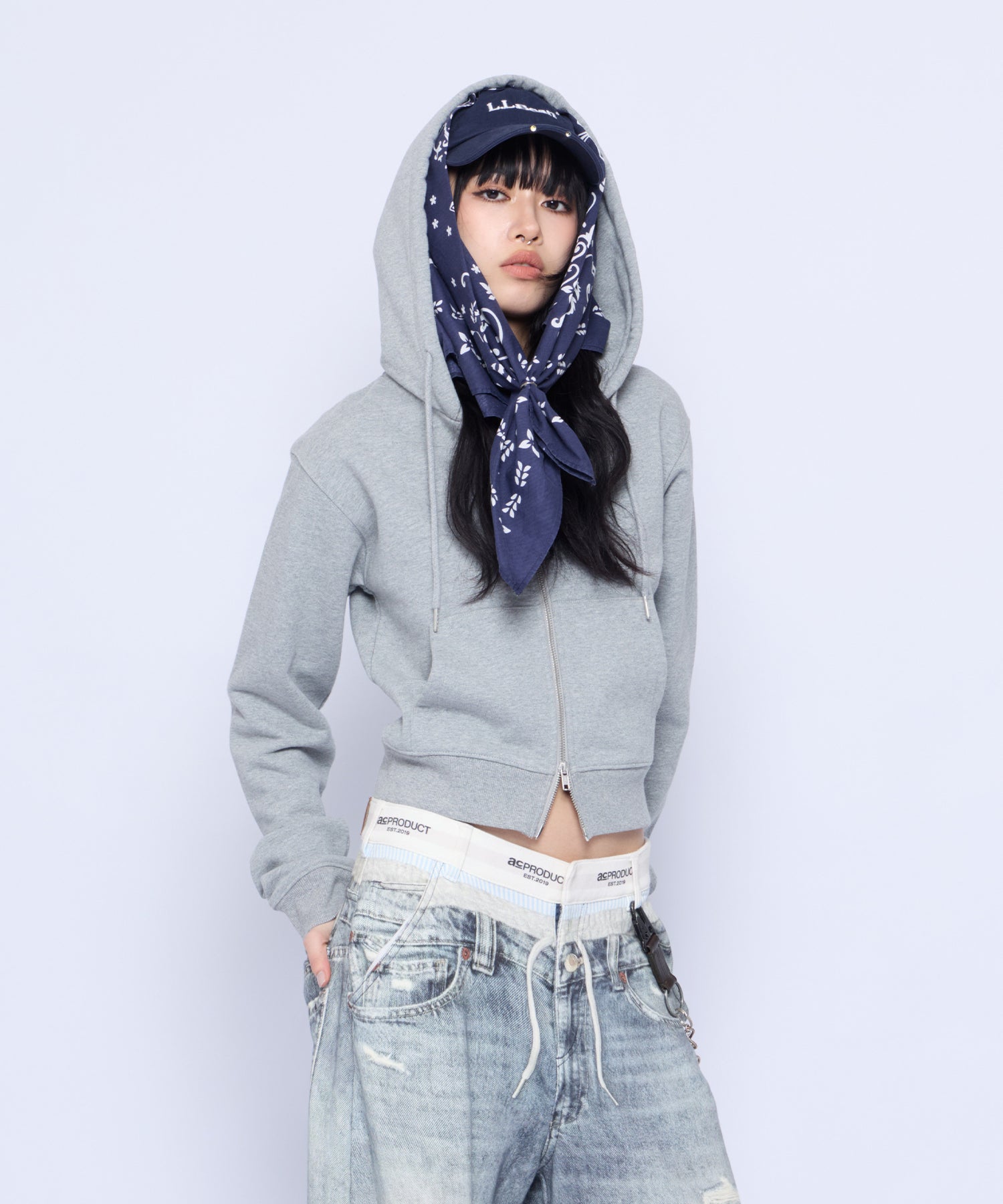 MODEL:172cm/COLOR:GRY/SIZE:F