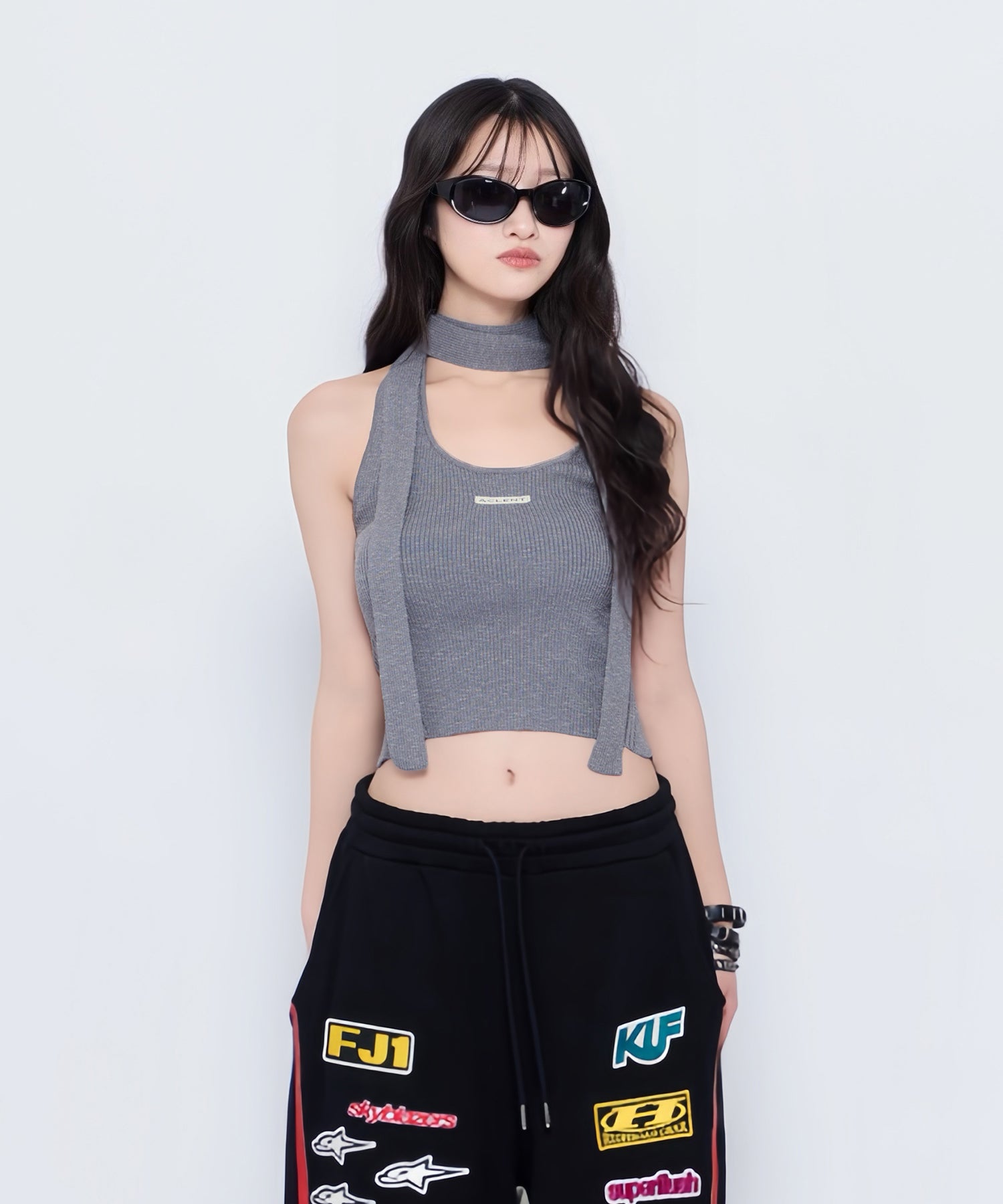 MODEL:155cm/COLOR:GRY/SIZE:F