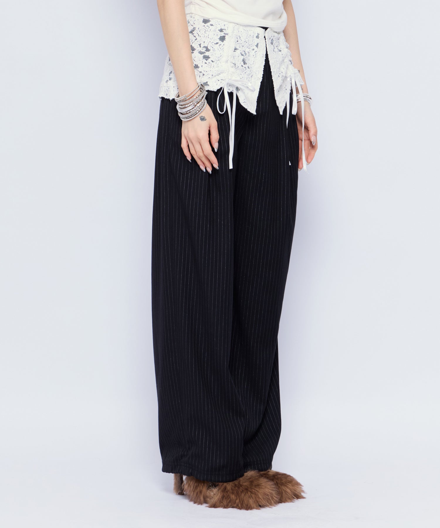 MODEL:168cm/COLOR:BLK/SIZE:M