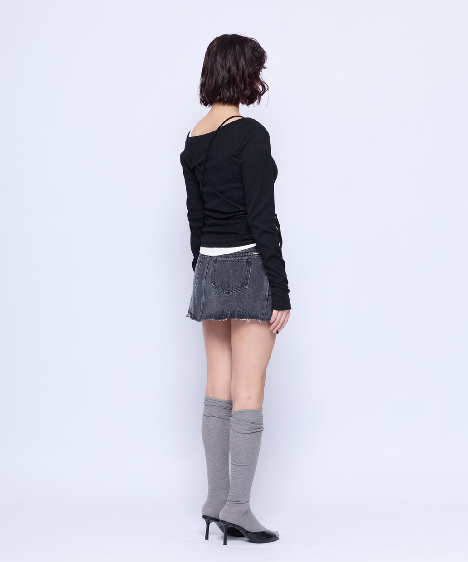 MODEL:165cm/COLOR:BLK/SIZE:M