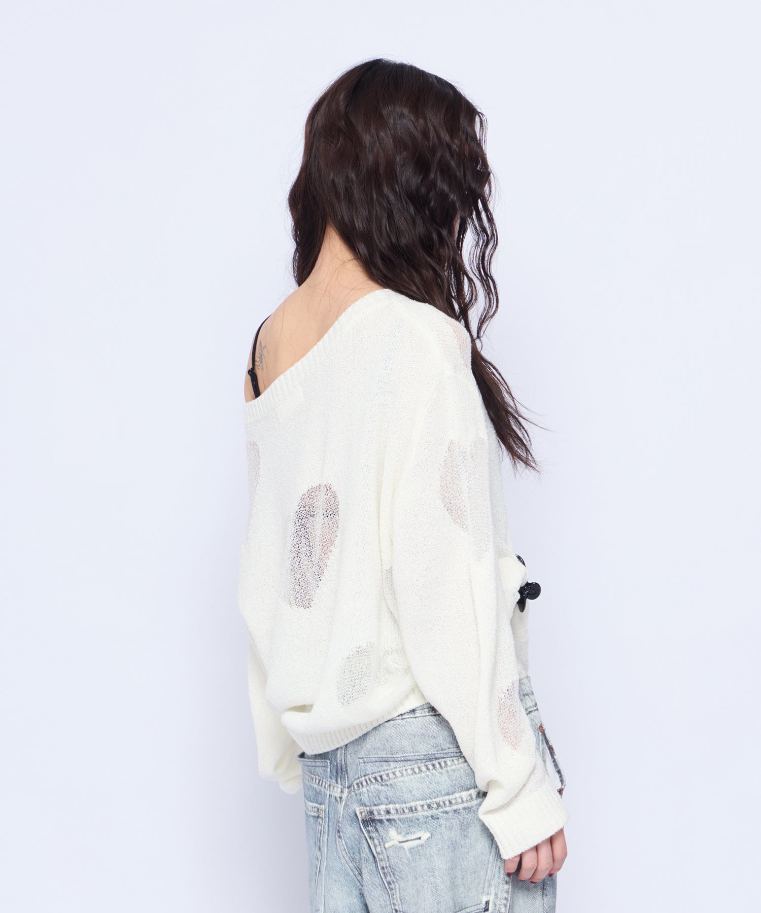 MODEL:160cm/COLOR:WHT/SIZE:F