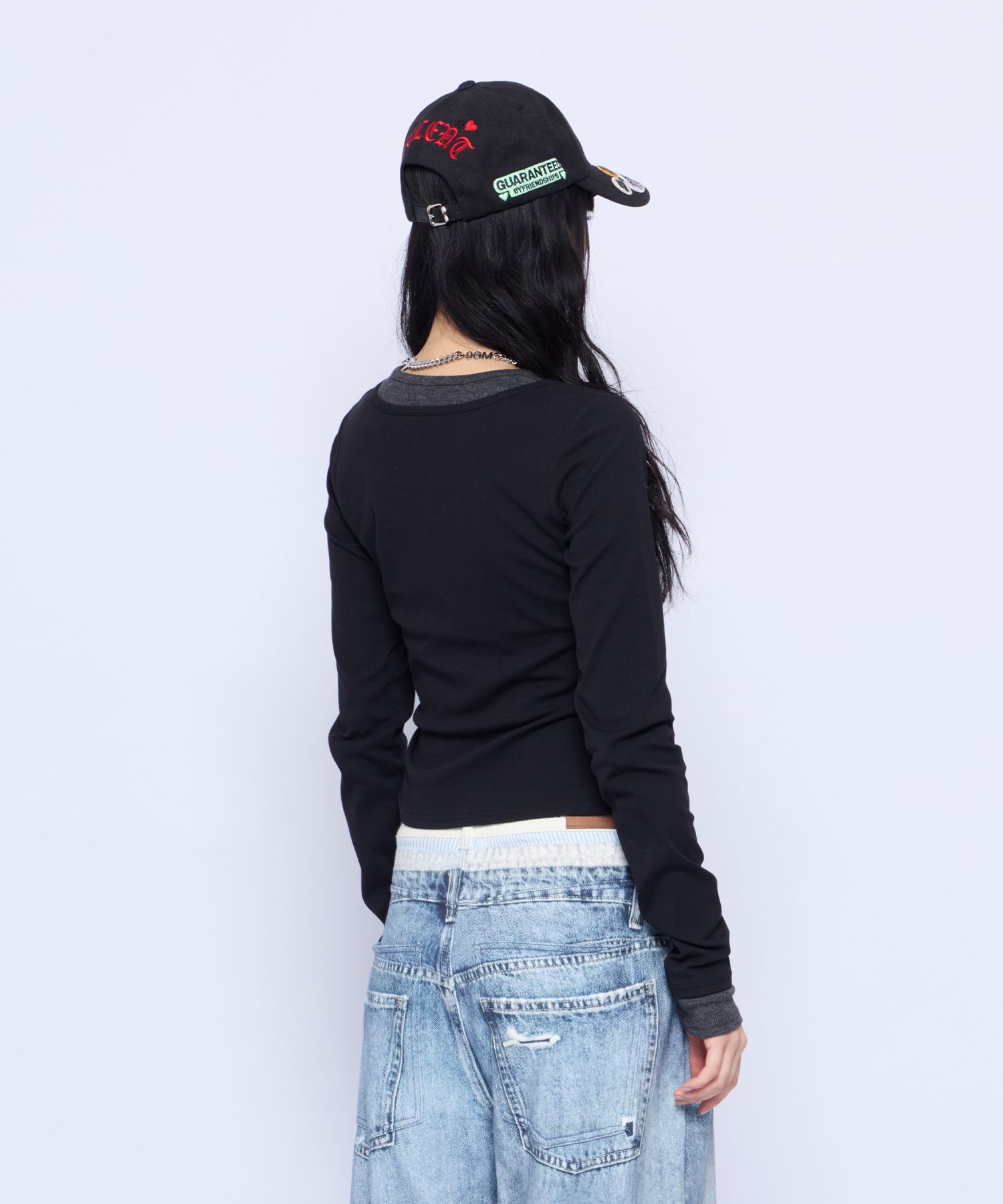 MODEL:172cm/COLOR:BLK/SIZE:F