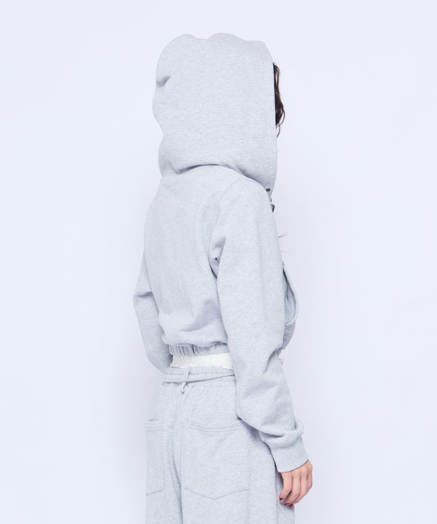 MODEL:160cm/COLOR:GRY/SIZE:F