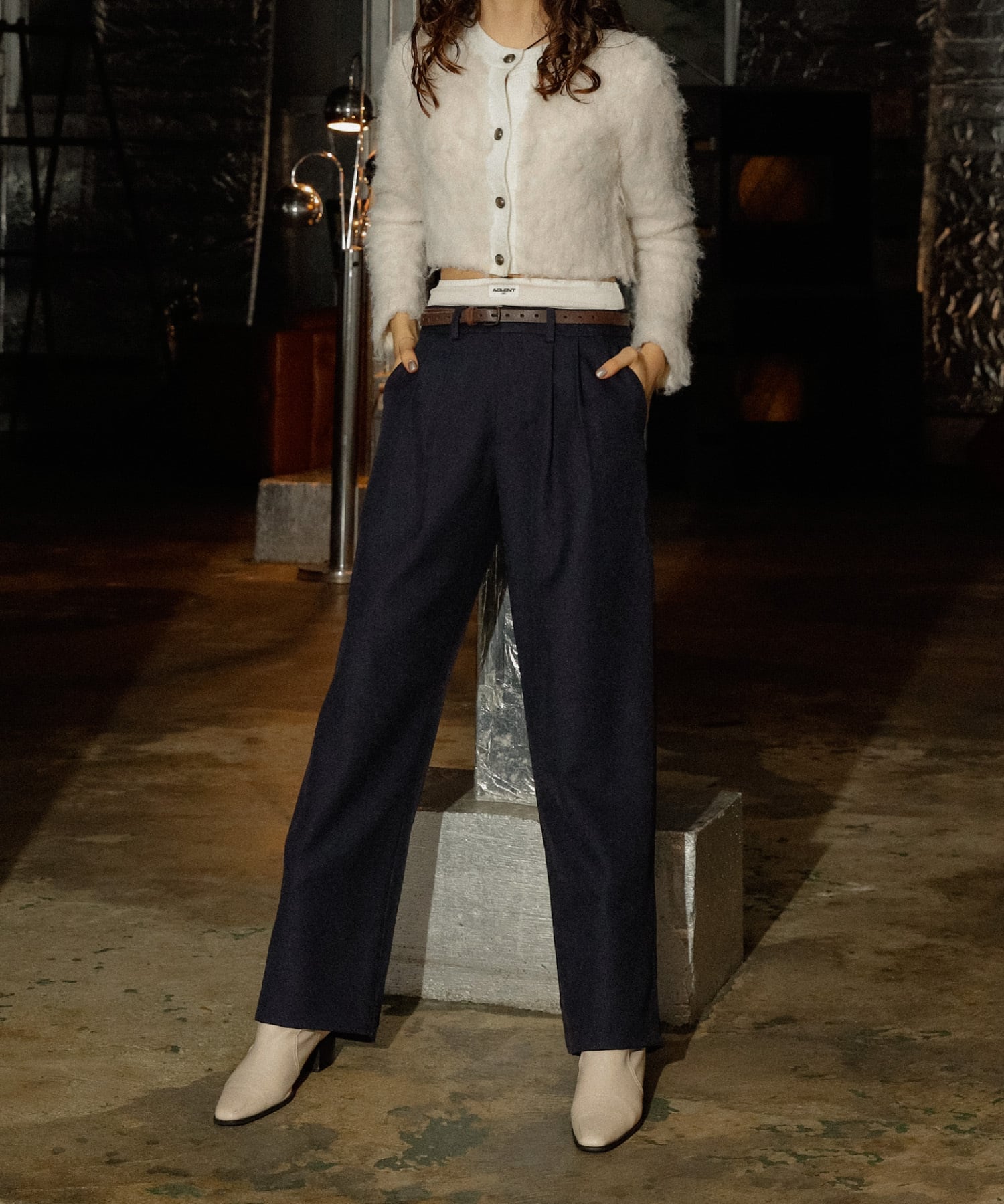 Shorts layered slacks pants｜ACLENT（アクレント）