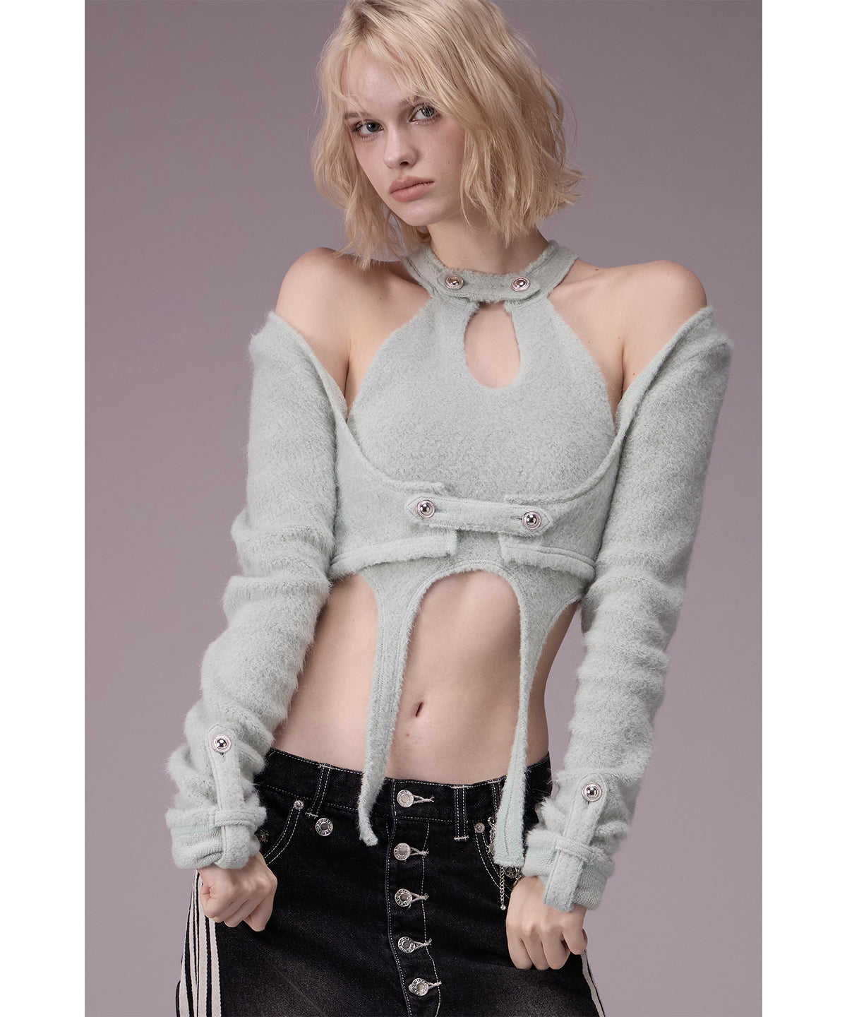 MODEL:176cm/COLOR:L/TRQ/SIZE:F