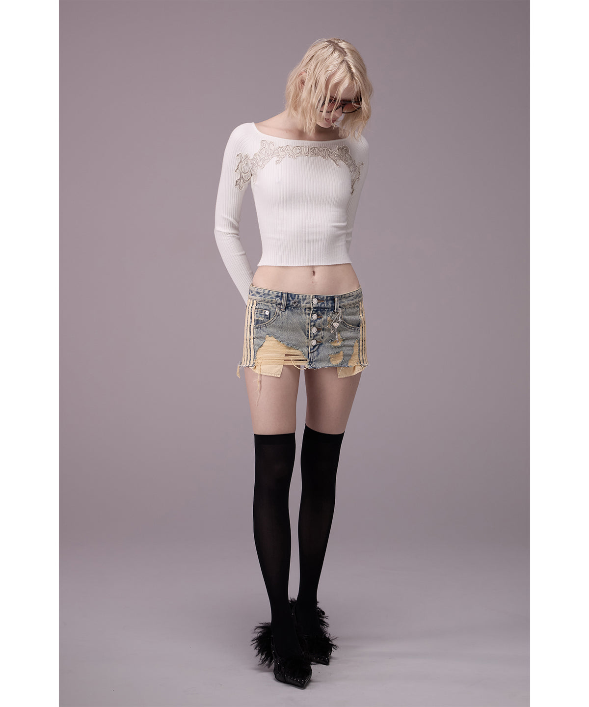 MODEL:176cm/COLOR:BLU/SIZE:S