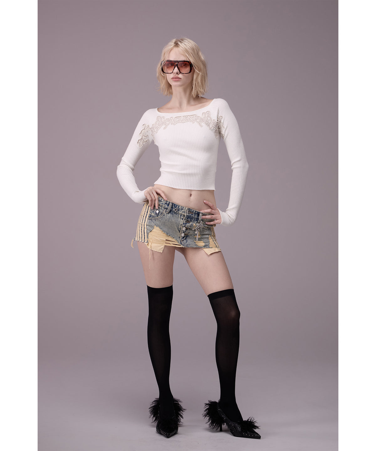 MODEL:176cm/COLOR:BLU/SIZE:S