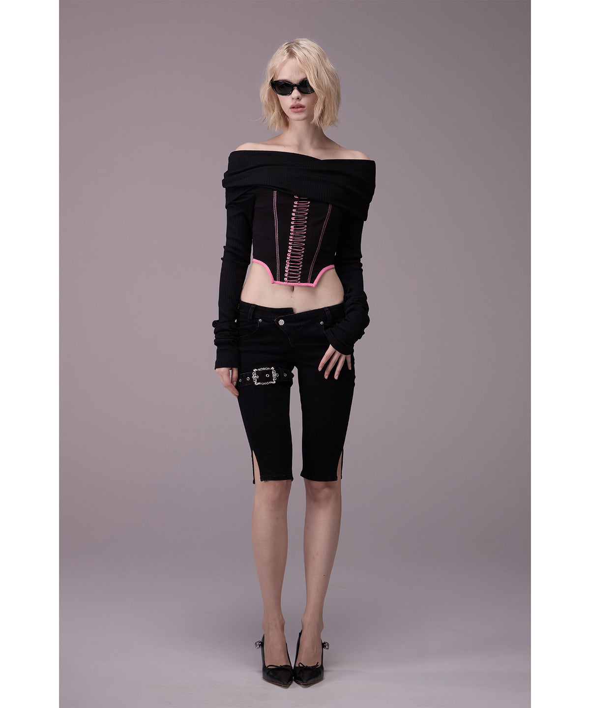 MODEL:176cm/COLOR:BLK/SIZE:S