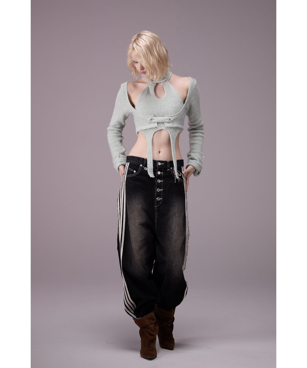 MODEL:176cm/COLOR:BLK/SIZE:F