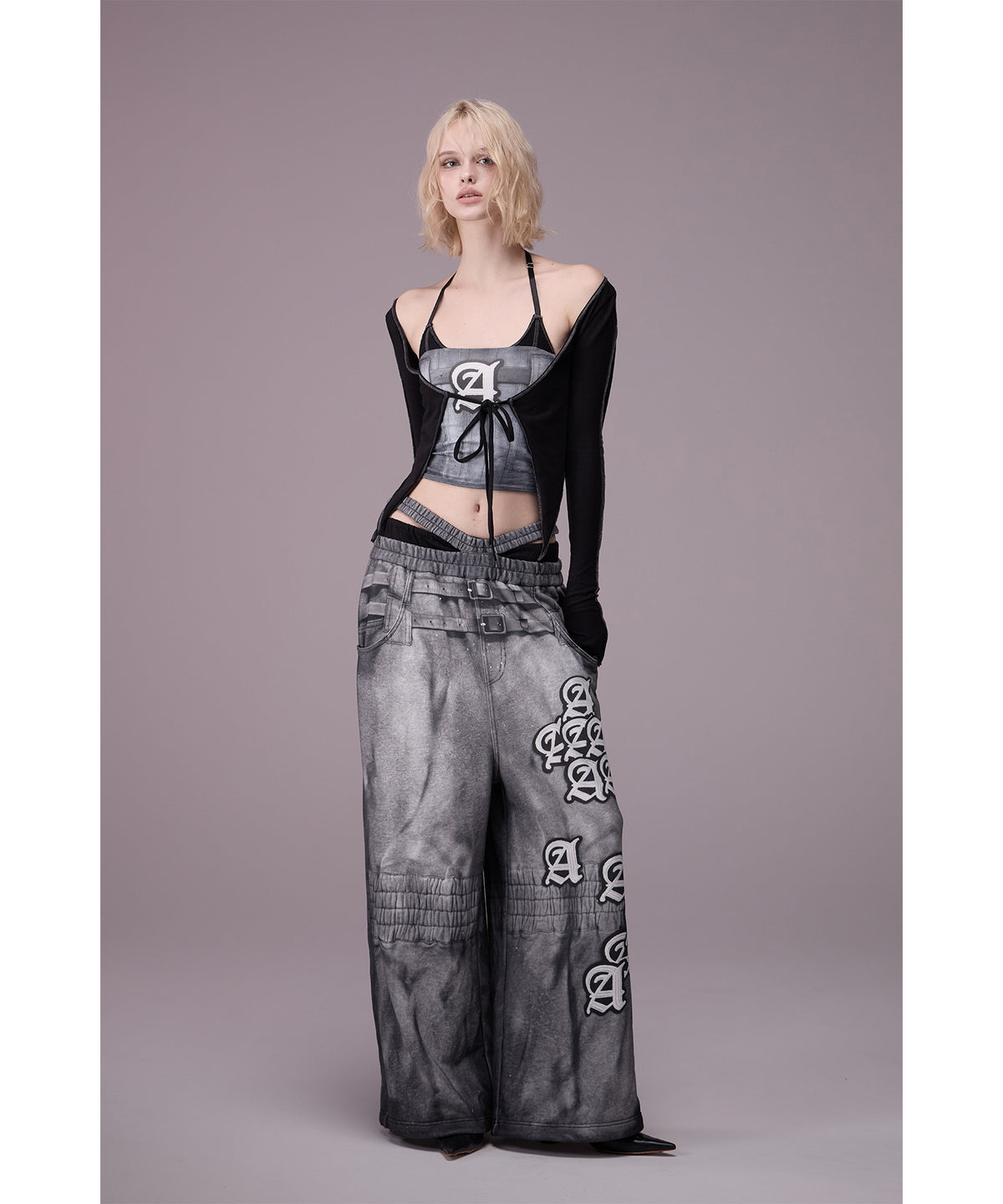 MODEL:176cm/COLOR:D/GRY/SIZE:F