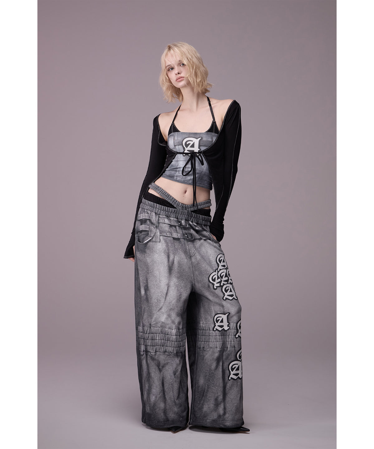 MODEL:176cm/COLOR:D/GRY/SIZE:F