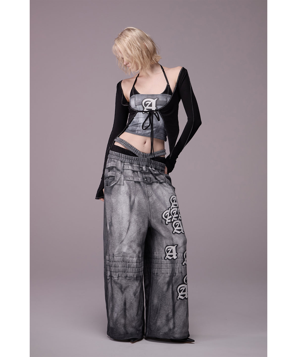 MODEL:176cm/COLOR:D/GRY/SIZE:F